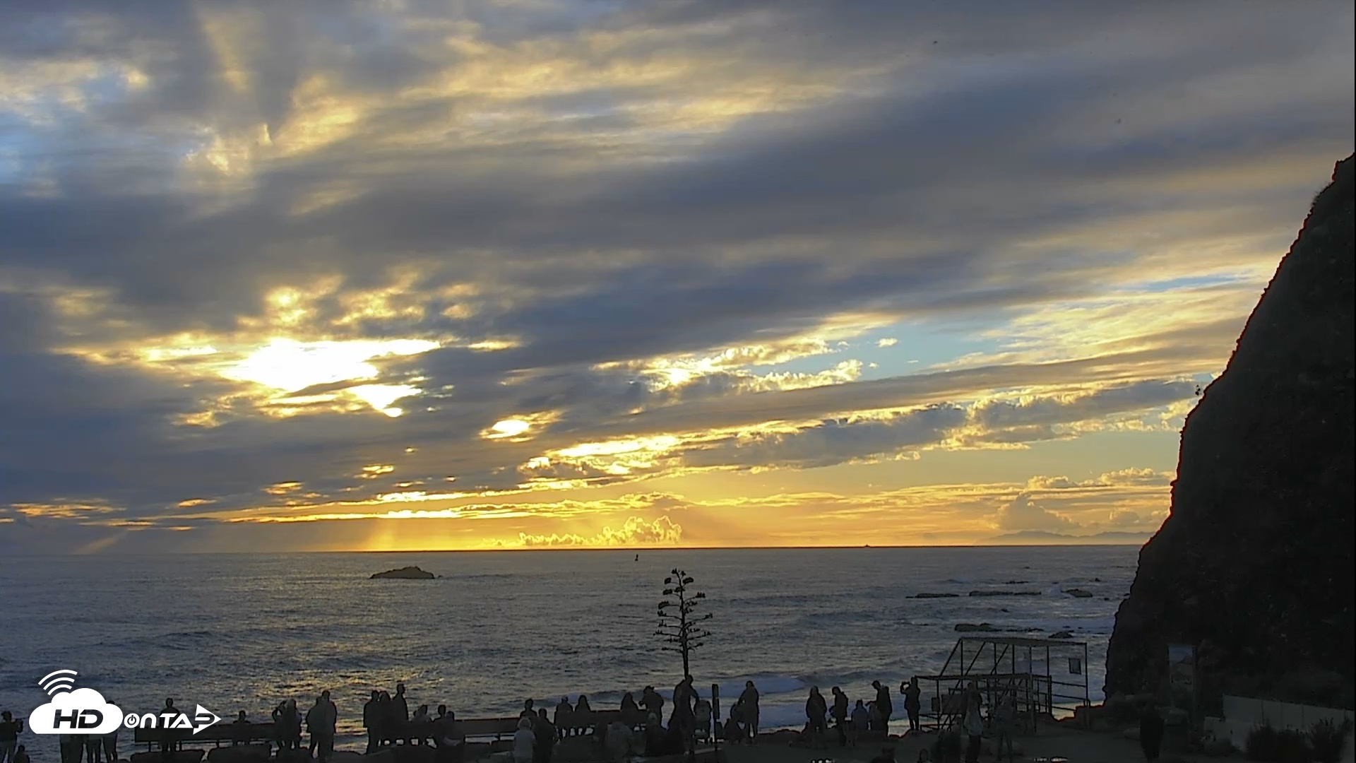 Snapshot of Dana Point Harbor Laguna Cliffs Resort Live Webcam taken Jan 1, 2026, 4:31pm PST