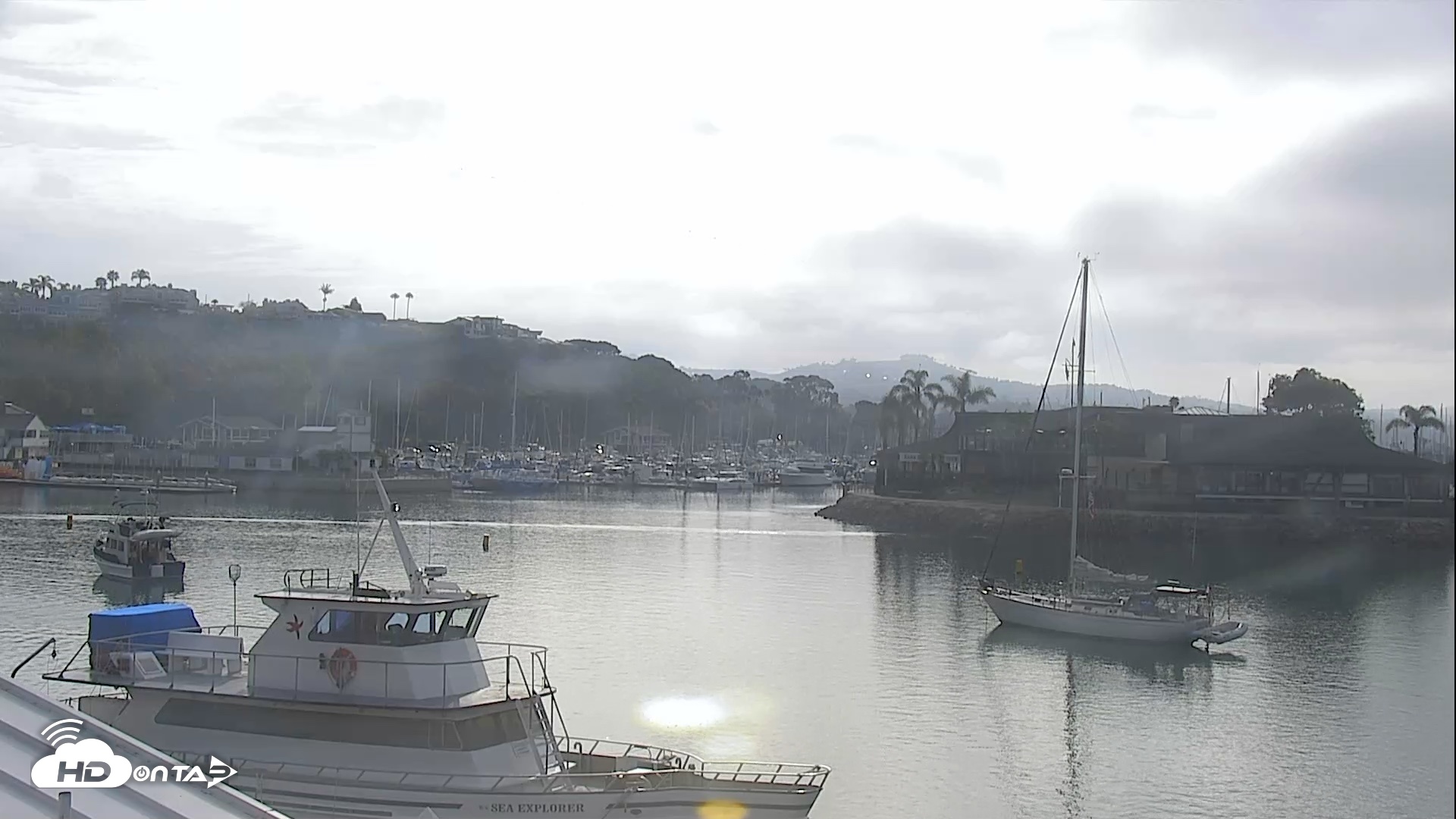 Snapshot of Dana Point Harbor Laguna Cliffs Resort Live Webcam taken Jun 12, 2026, 7:51am PDT