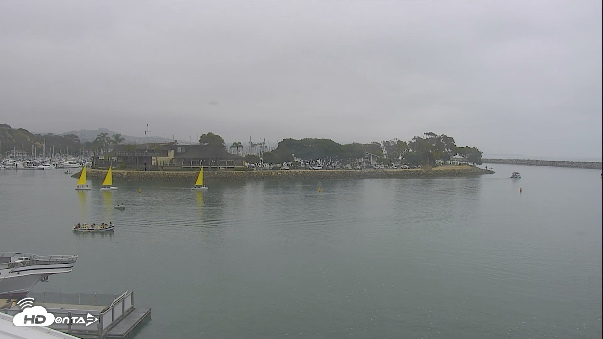 Snapshot of Dana Point Harbor Laguna Cliffs Resort Live Webcam taken Jun 17, 2026, 9:49am PDT