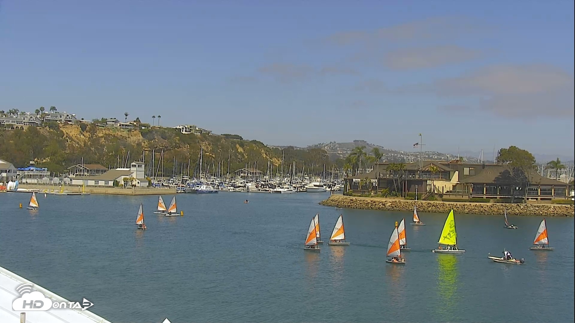 Snapshot of Dana Point Harbor Laguna Cliffs Resort Live Webcam taken Jun 17, 2026, 2:48pm PDT