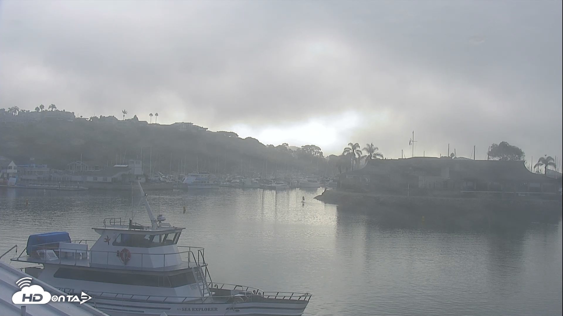 Snapshot of Dana Point Harbor Laguna Cliffs Resort Live Webcam taken Aug 24, 2026, 7:50am PDT