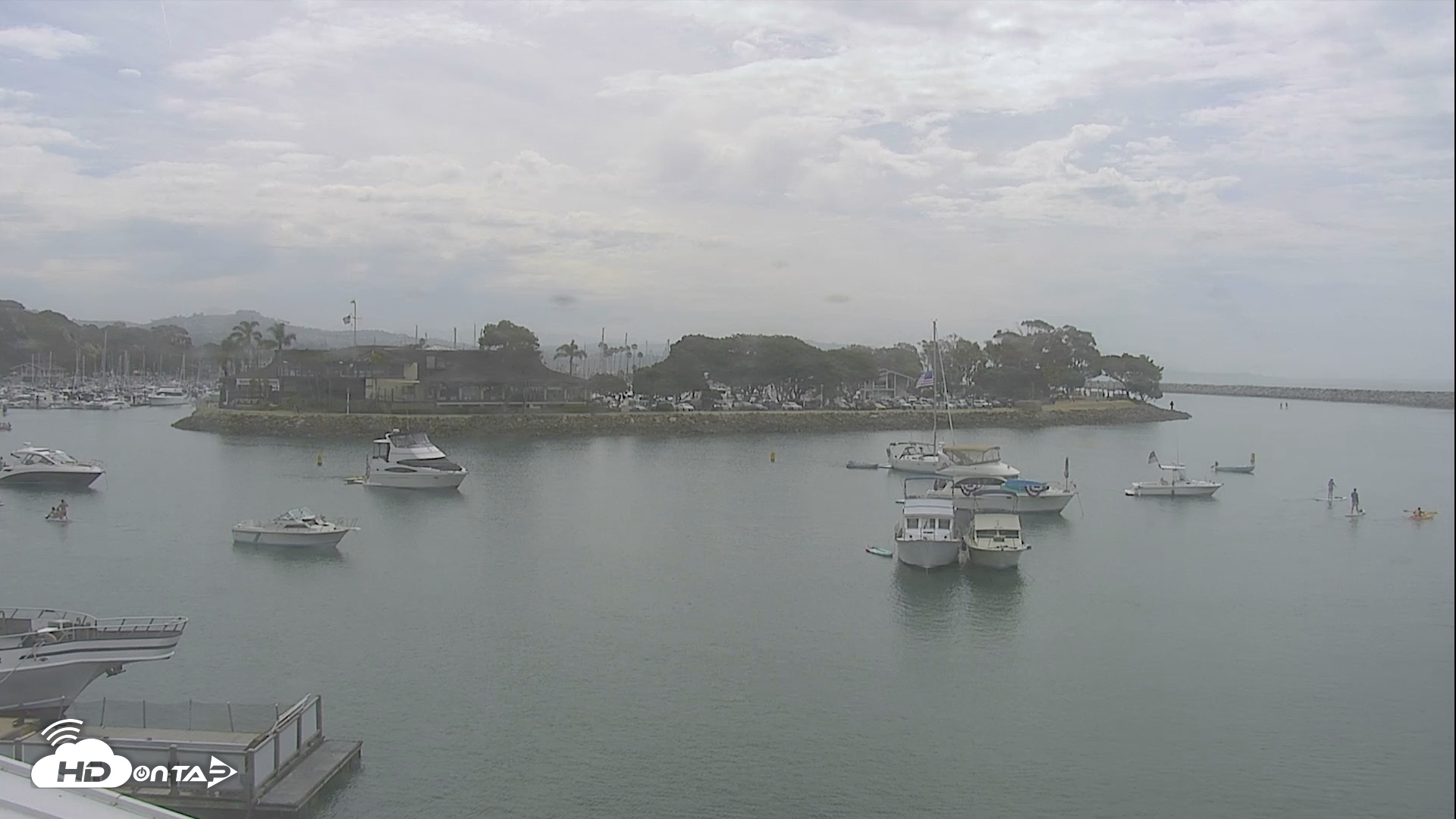 Snapshot of Dana Point Harbor Laguna Cliffs Resort Live Webcam taken Jul 4, 2026, 10:14am PDT