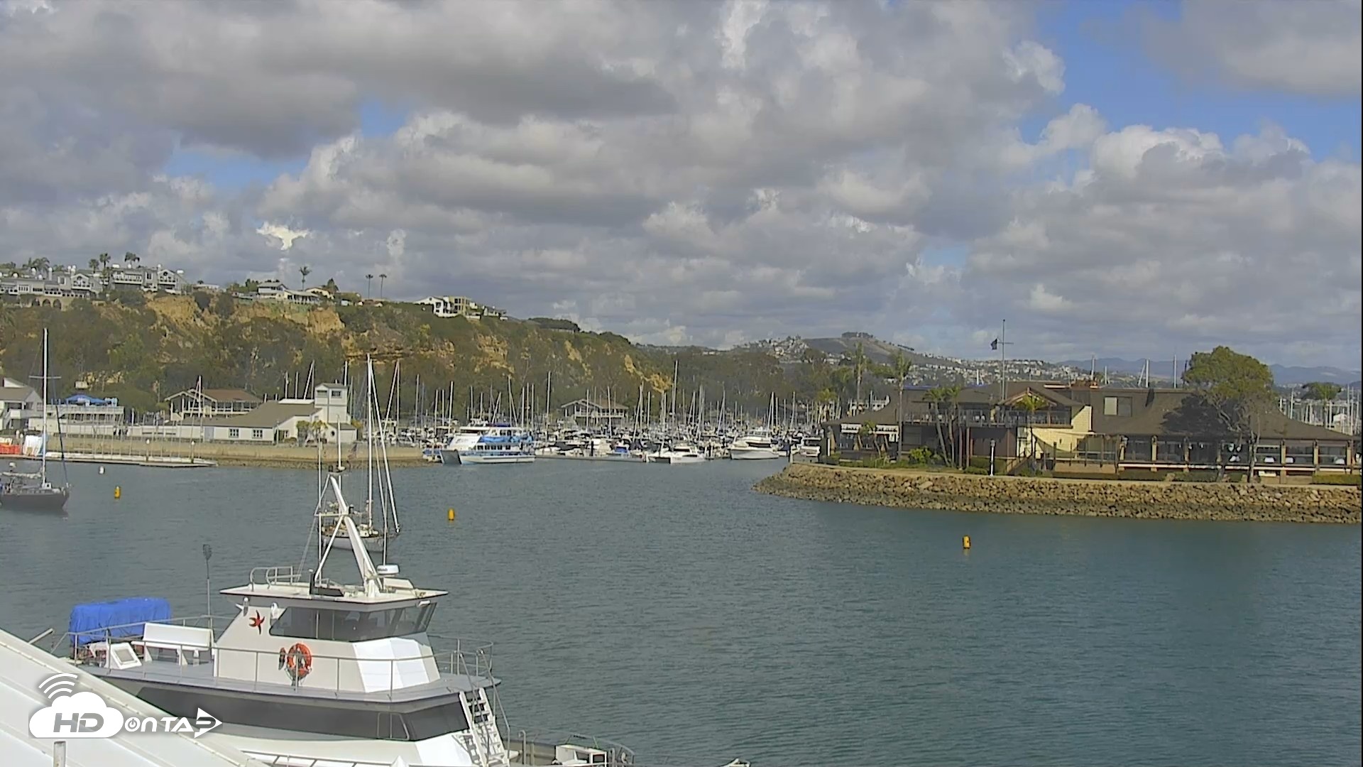 Snapshot of Dana Point Harbor Laguna Cliffs Resort Live Webcam taken Apr 13, 2026, 3:17pm PDT