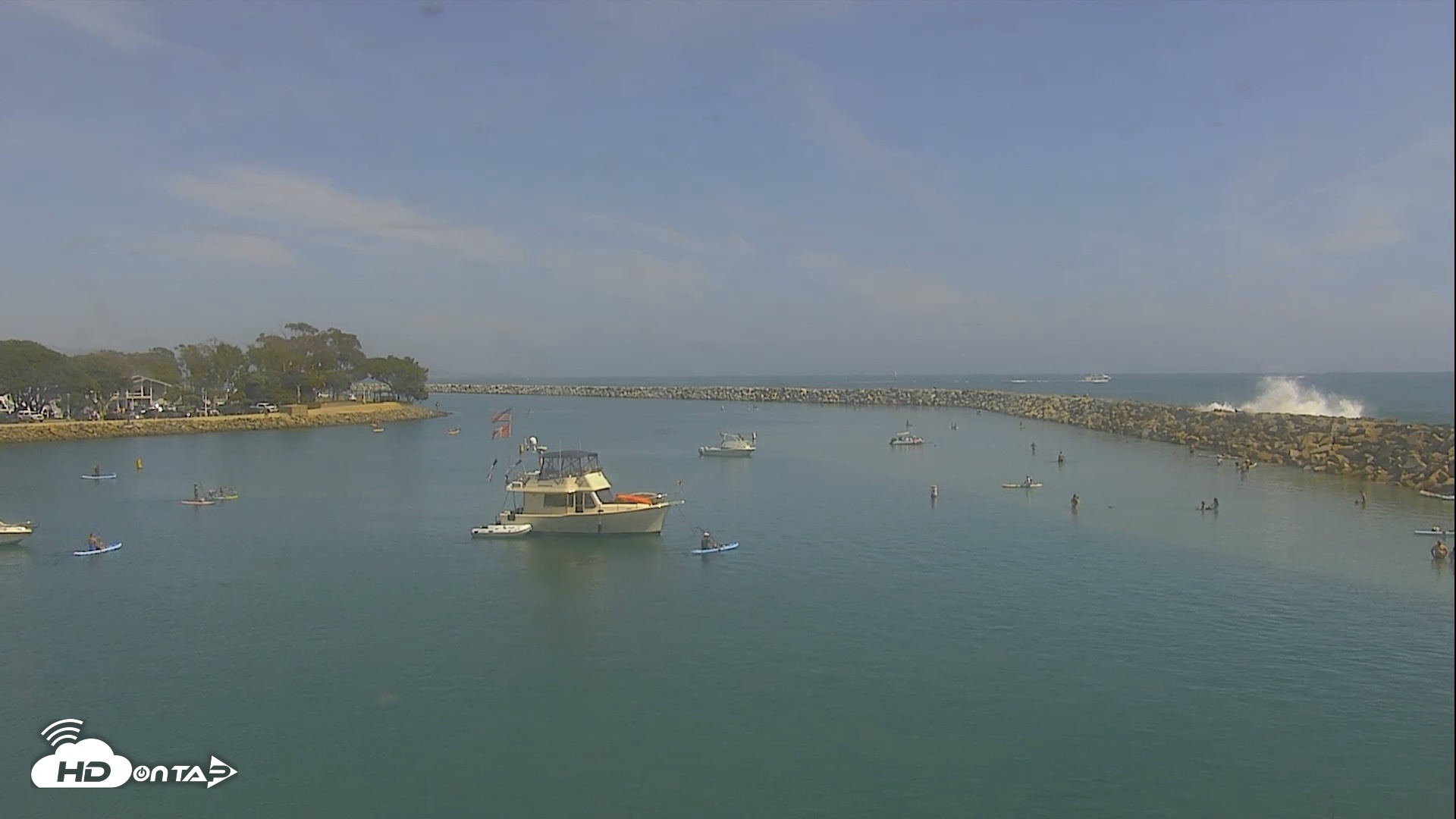 Snapshot of Dana Point Harbor Laguna Cliffs Resort Live Webcam taken Jul 24, 2026, 2:57pm PDT