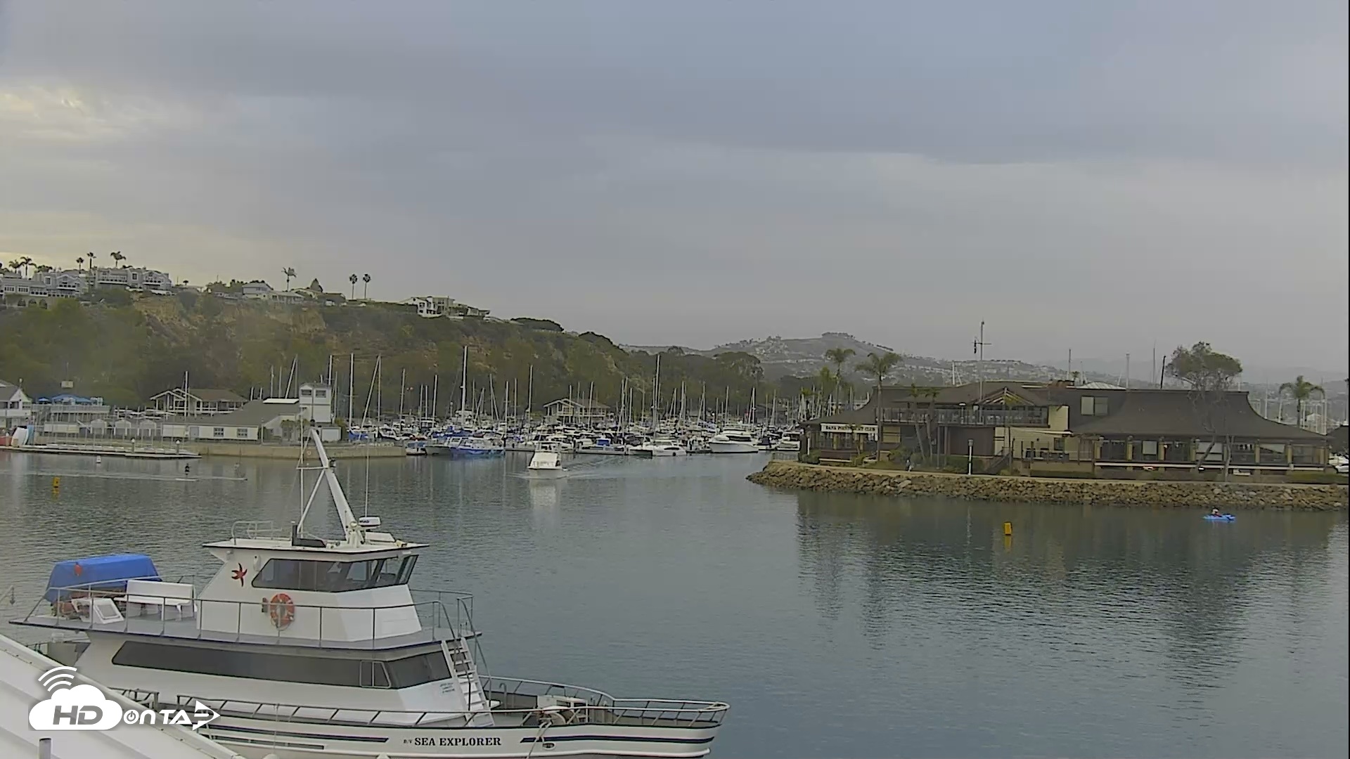 Snapshot of Dana Point Harbor Laguna Cliffs Resort Live Webcam taken Oct 17, 2026, 7:42am PDT