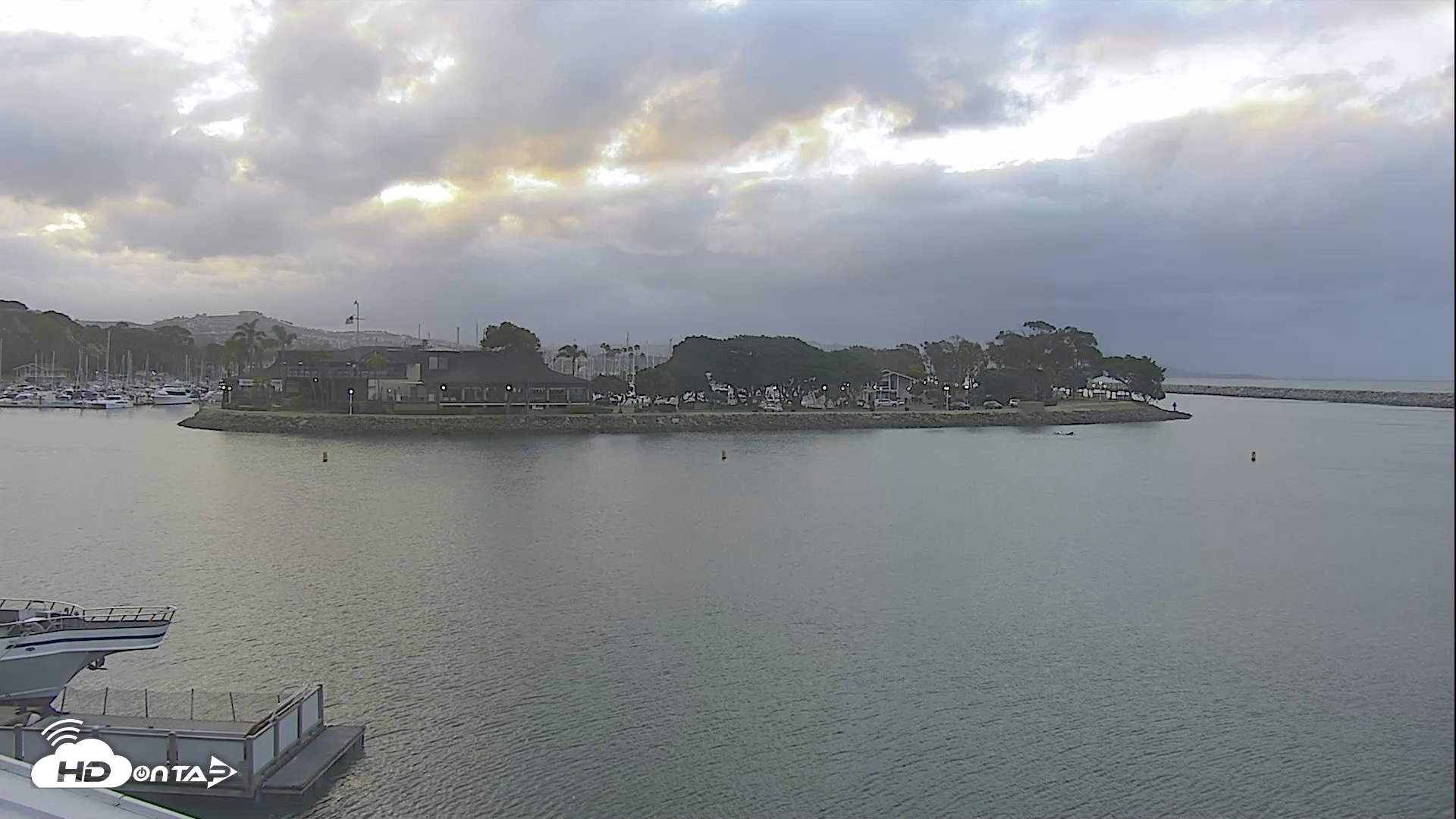 Snapshot of Dana Point Harbor Laguna Cliffs Resort Live Webcam taken May 27, 2026, 6:06am PDT