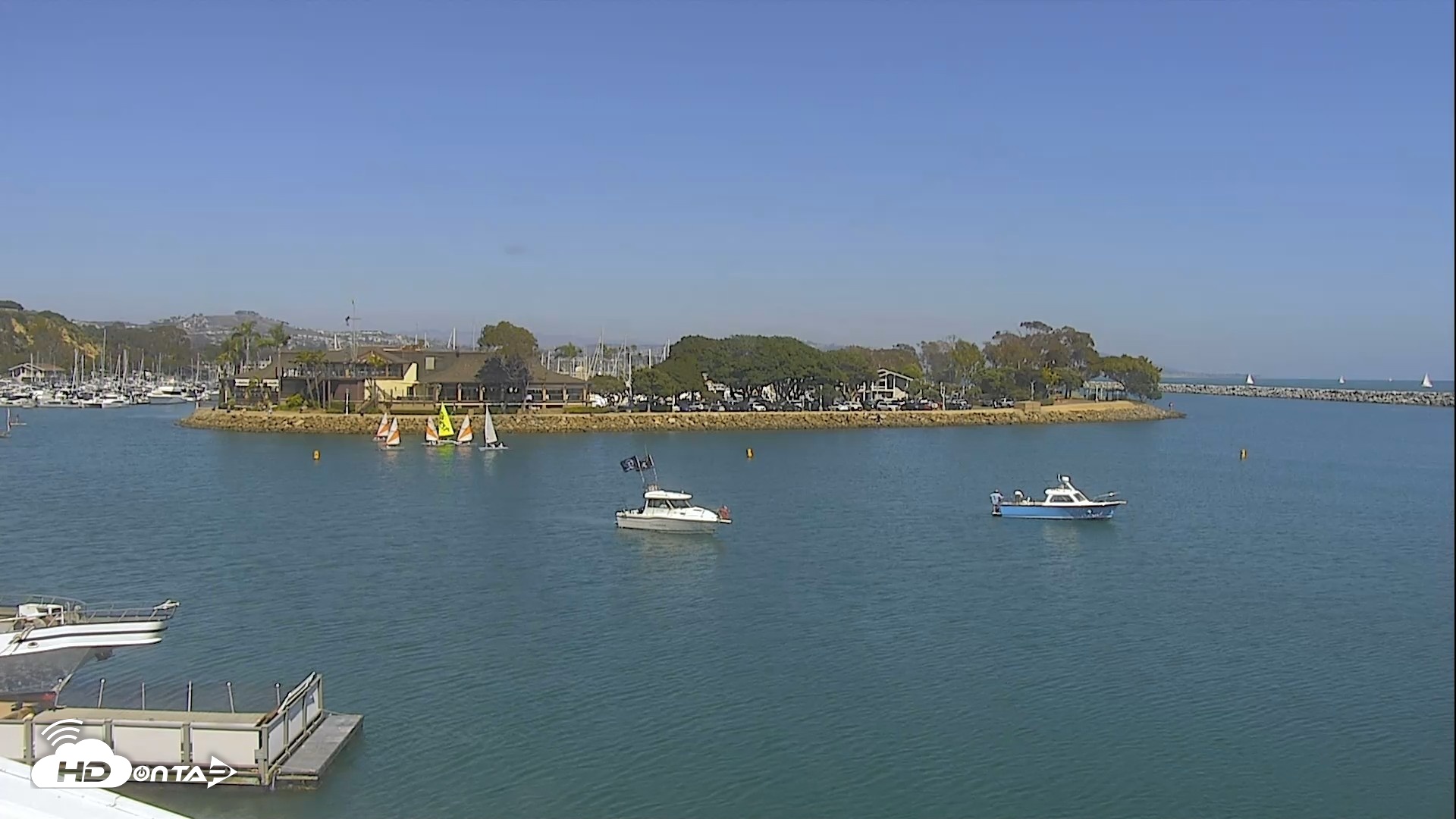 Snapshot of Dana Point Harbor Laguna Cliffs Resort Live Webcam taken Jun 25, 2026, 3:33pm PDT