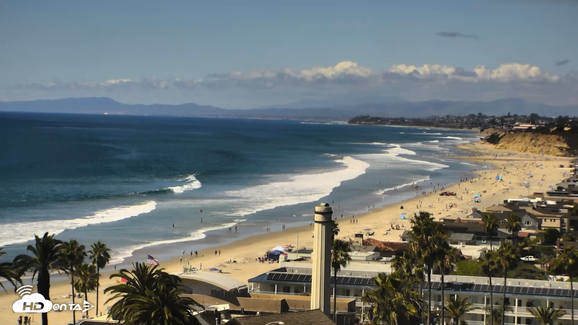 Snapshot of Dana Point Harbor Laguna Cliffs Resort Live Webcam taken Apr 11, 2026, 2:38pm PDT