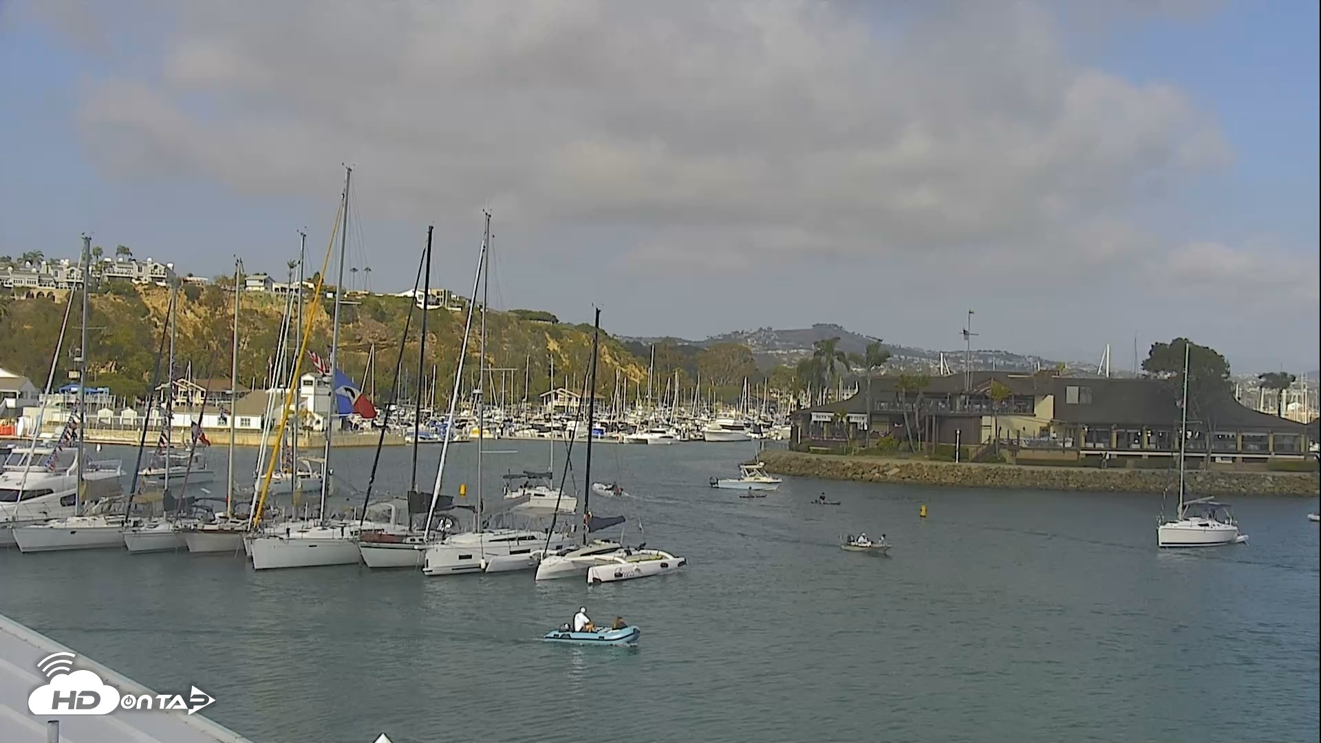 Snapshot of Dana Point Harbor Laguna Cliffs Resort Live Webcam taken May 23, 2026, 4:47pm PDT
