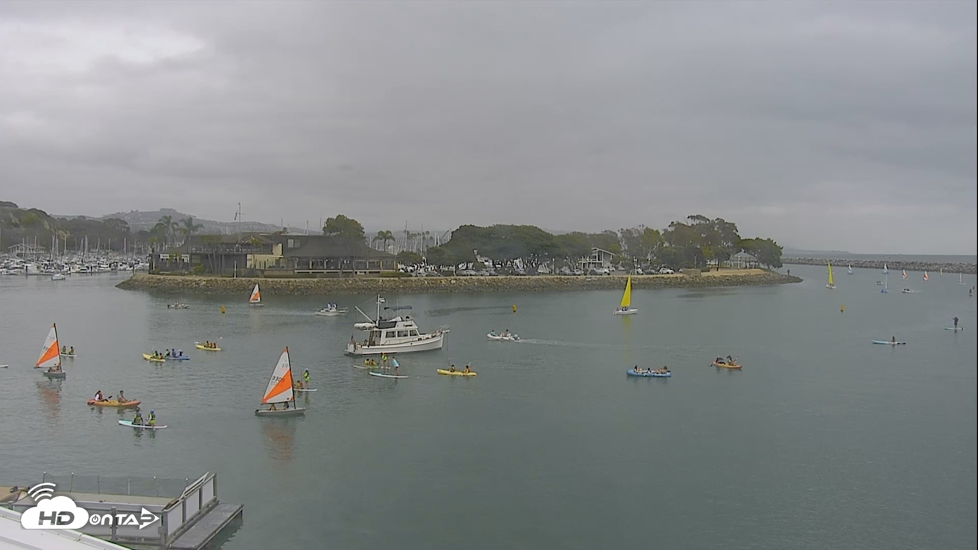 Snapshot of Dana Point Harbor Laguna Cliffs Resort Live Webcam taken Jun 18, 2026, 10:16am PDT