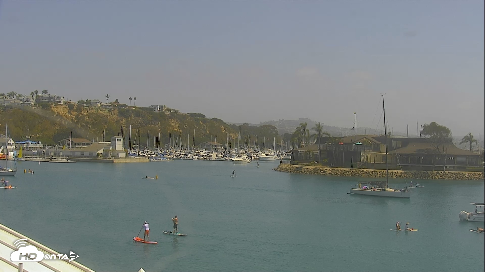 Snapshot of Dana Point Harbor Laguna Cliffs Resort Live Webcam taken Aug 30, 2026, 12:12pm PDT