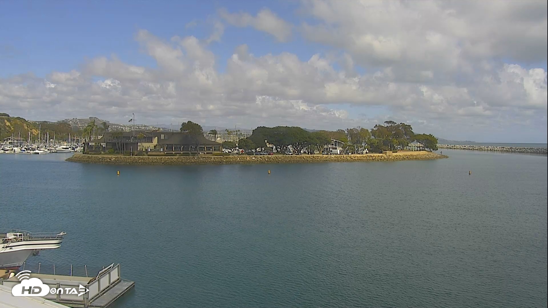 Snapshot of Dana Point Harbor Laguna Cliffs Resort Live Webcam taken May 27, 2026, 3:05pm PDT