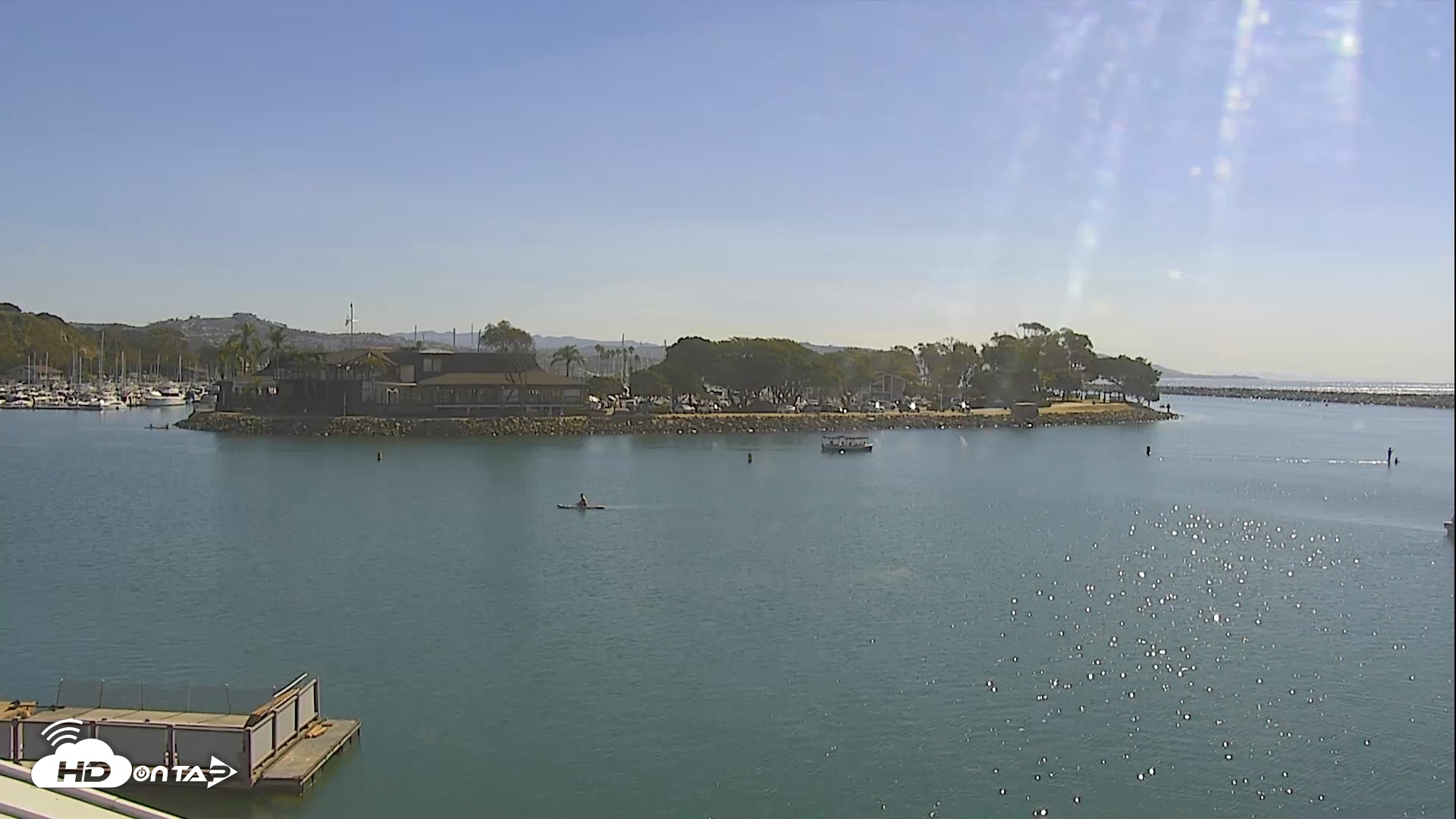 Snapshot of Dana Point Harbor Laguna Cliffs Resort Live Webcam taken Oct 4, 2026, 10:23am PDT