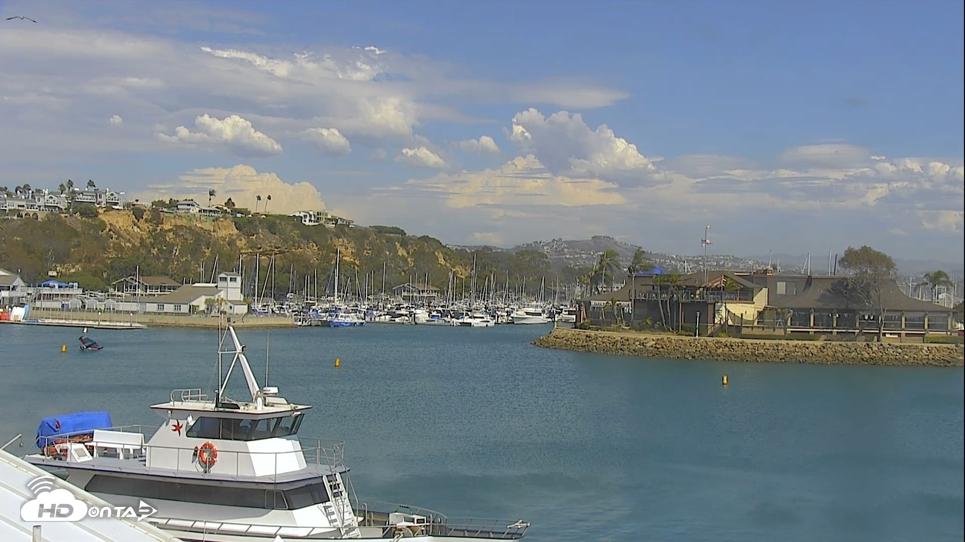 Snapshot of Dana Point Harbor Laguna Cliffs Resort Live Webcam taken Sep 8, 2026, 2:45pm PDT