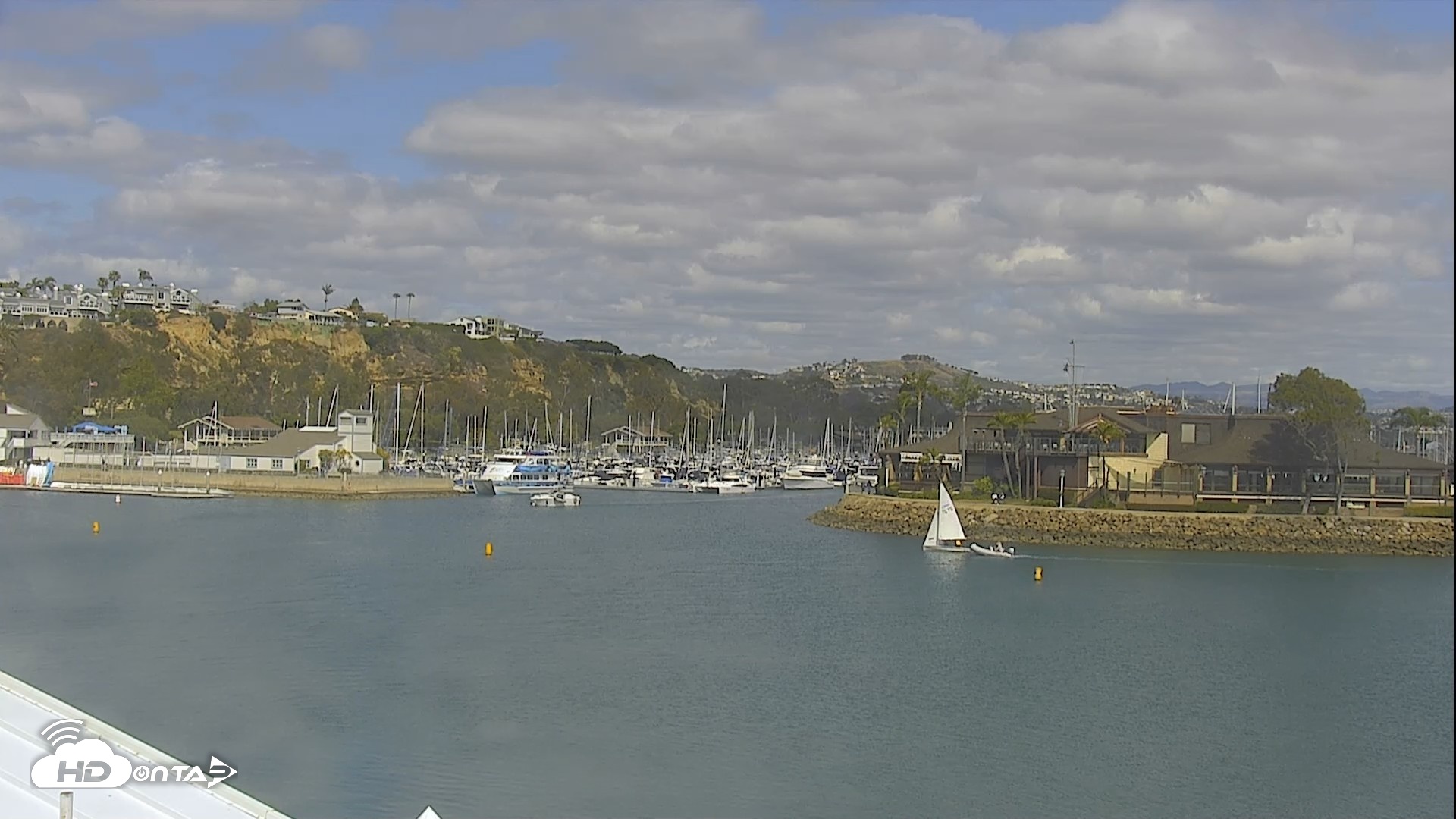 Snapshot of Dana Point Harbor Laguna Cliffs Resort Live Webcam taken Apr 26, 2026, 3:21pm PDT