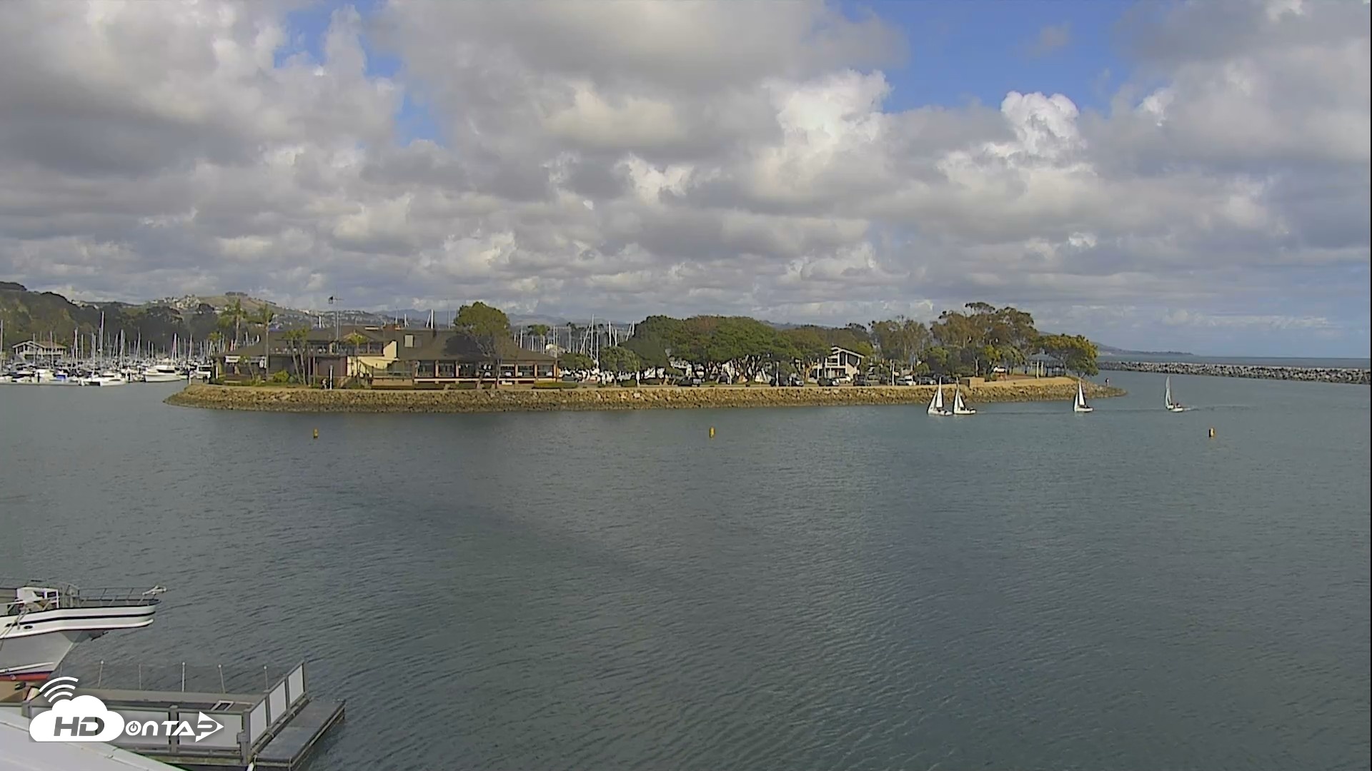 Snapshot of Dana Point Harbor Laguna Cliffs Resort Live Webcam taken Apr 13, 2026, 4:03pm PDT