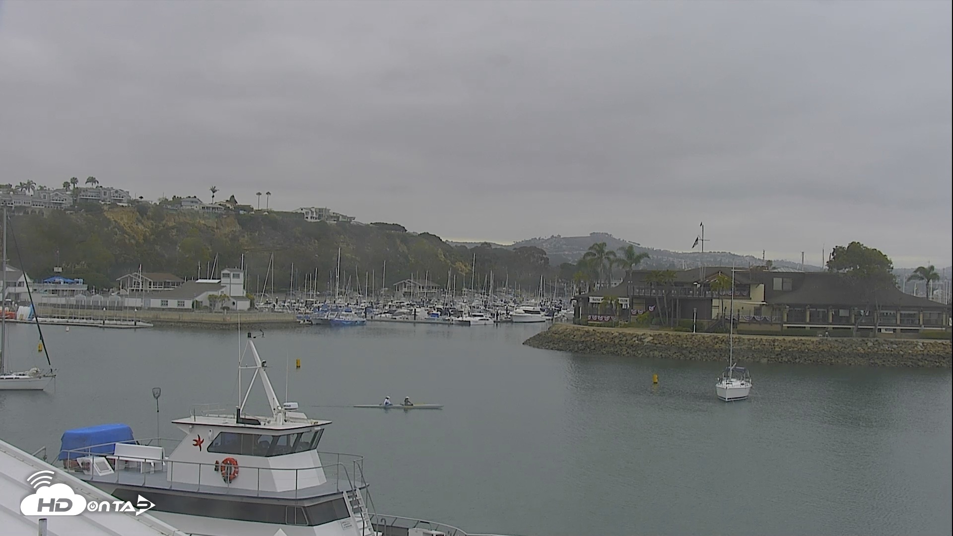 Snapshot of Dana Point Harbor Laguna Cliffs Resort Live Webcam taken May 22, 2026, 8:35am PDT