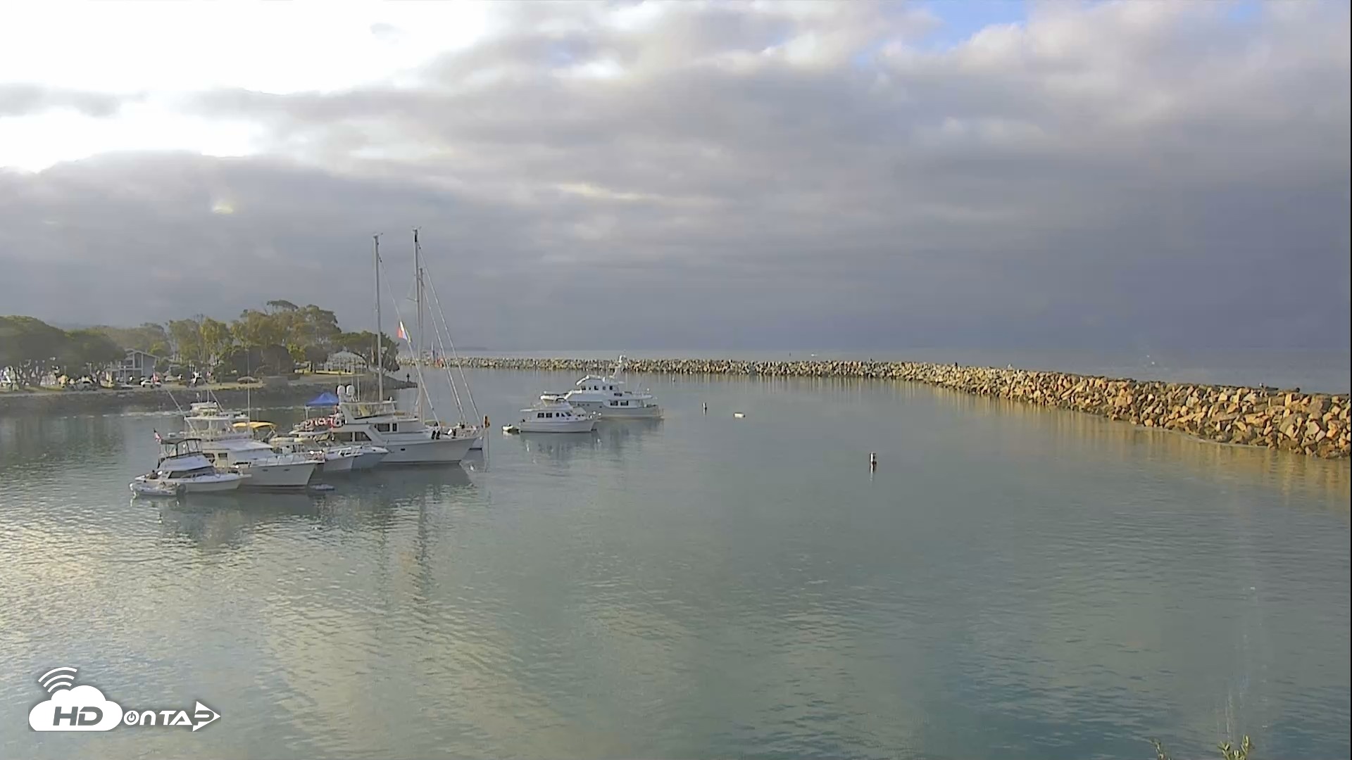Snapshot of Dana Point Harbor Laguna Cliffs Resort Live Webcam taken May 25, 2026, 7:21am PDT