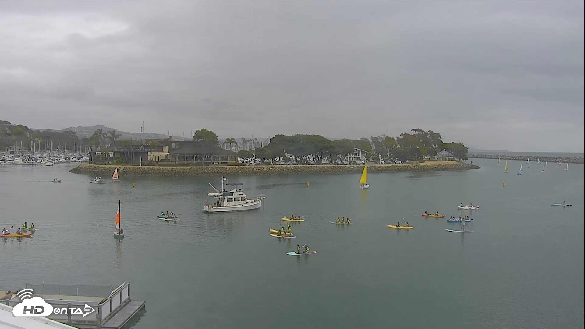 Snapshot of Dana Point Harbor Laguna Cliffs Resort Live Webcam taken Jun 18, 2026, 10:16am PDT