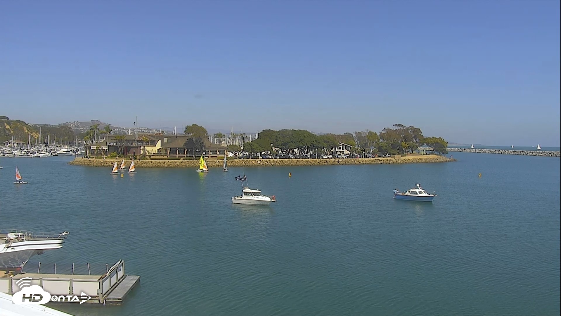 Snapshot of Dana Point Harbor Laguna Cliffs Resort Live Webcam taken Jun 25, 2026, 3:33pm PDT