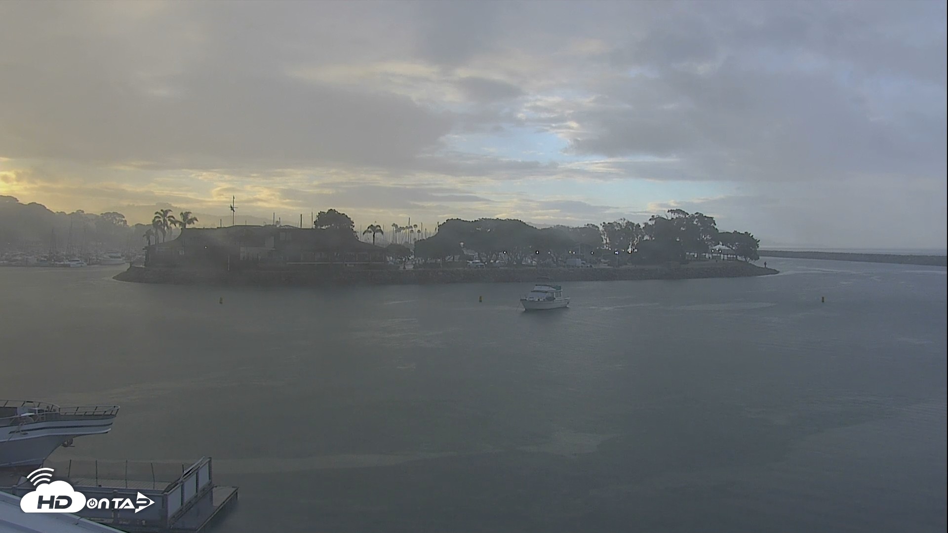 Snapshot of Dana Point Harbor Laguna Cliffs Resort Live Webcam taken May 29, 2026, 6:21am PDT
