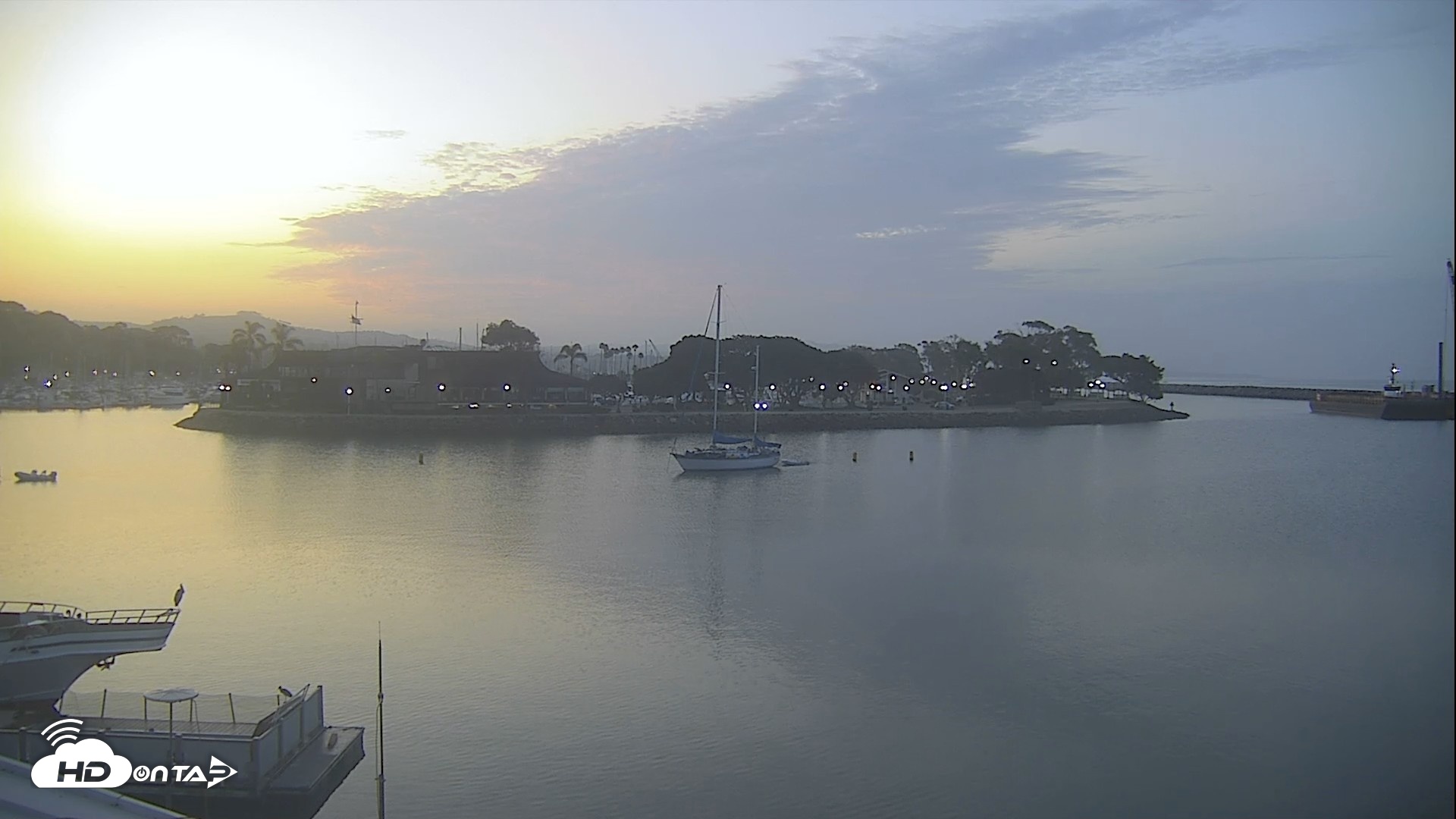 Snapshot of Dana Point Harbor Laguna Cliffs Resort Live Webcam taken Aug 6, 2026, 5:59am PDT
