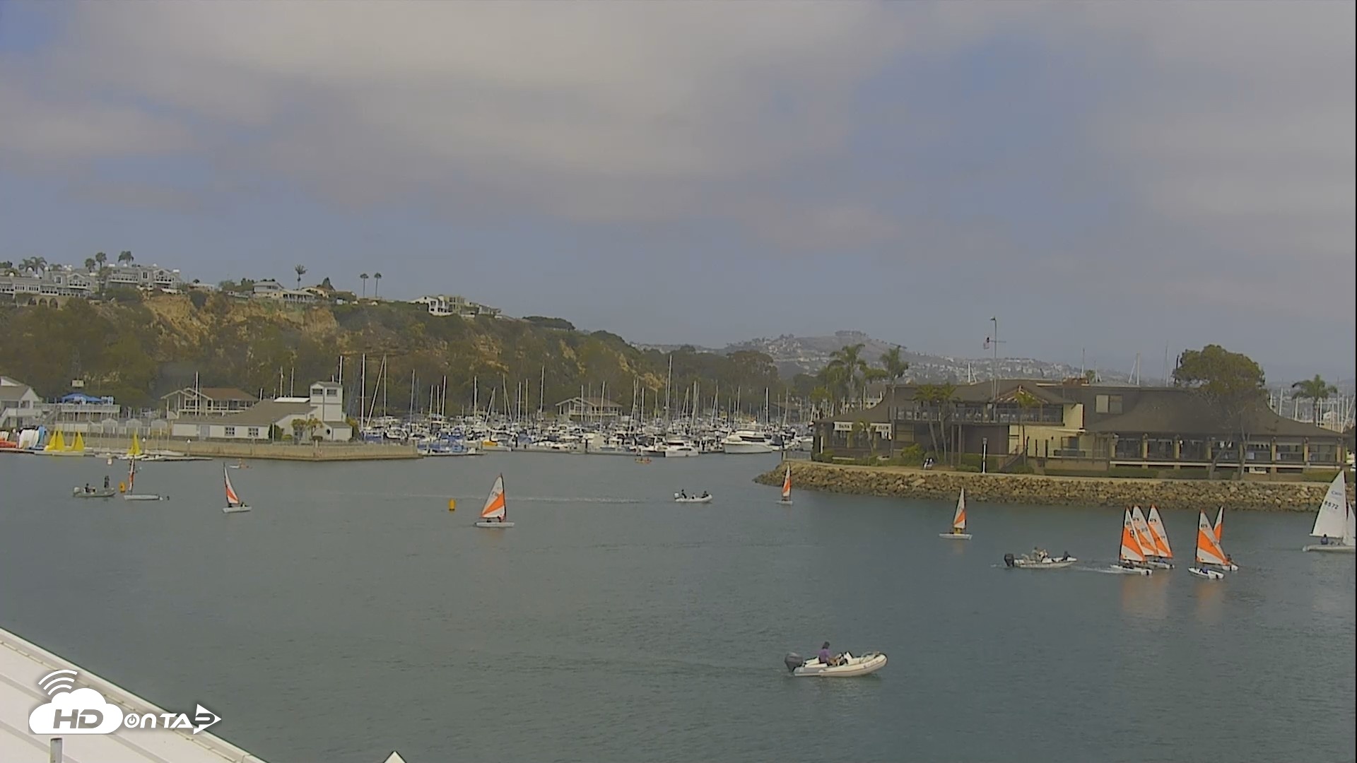 Snapshot of Dana Point Harbor Laguna Cliffs Resort Live Webcam taken Jun 24, 2026, 2:28pm PDT