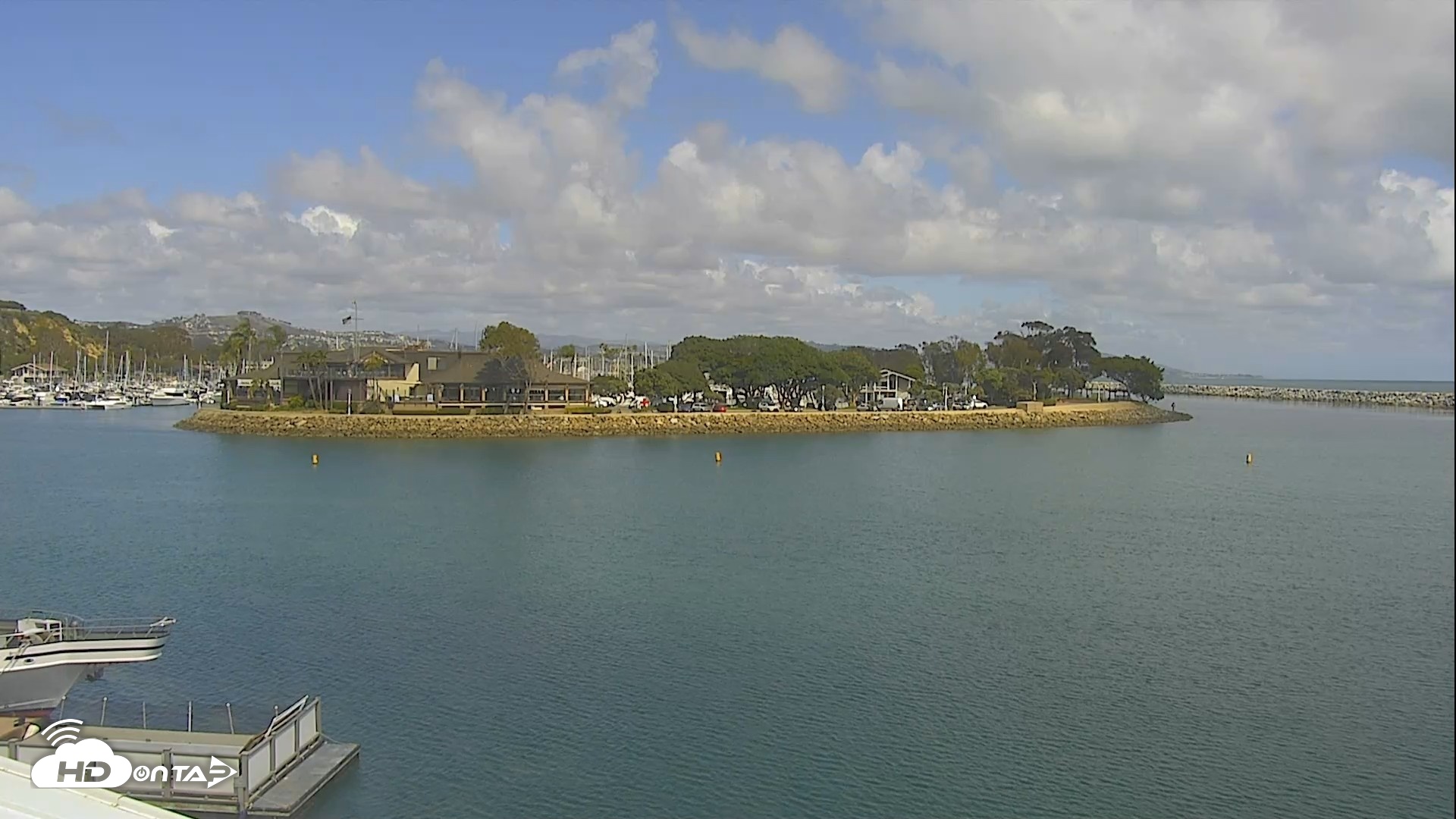 Snapshot of Dana Point Harbor Laguna Cliffs Resort Live Webcam taken May 27, 2026, 3:04pm PDT