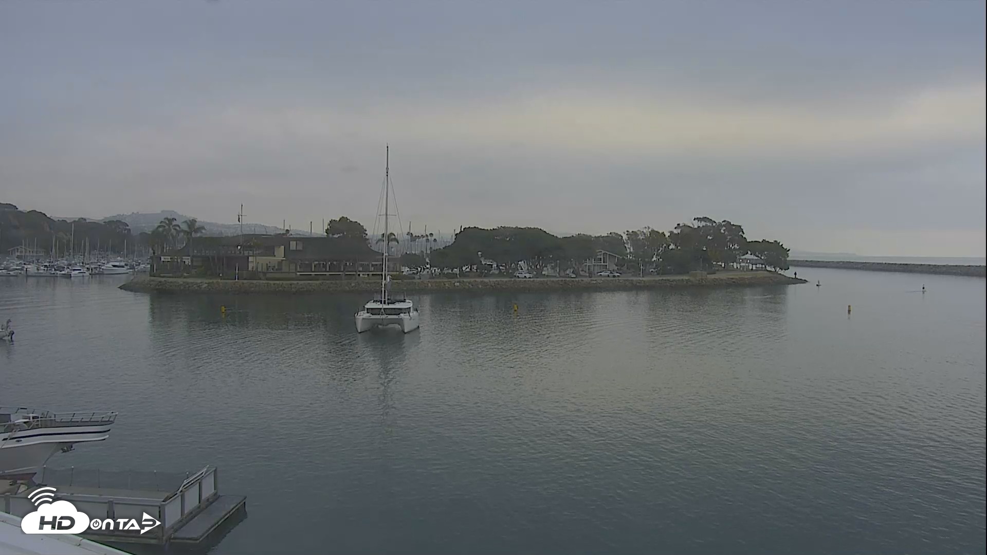 Snapshot of Dana Point Harbor Laguna Cliffs Resort Live Webcam taken Jun 24, 2026, 7:49am PDT