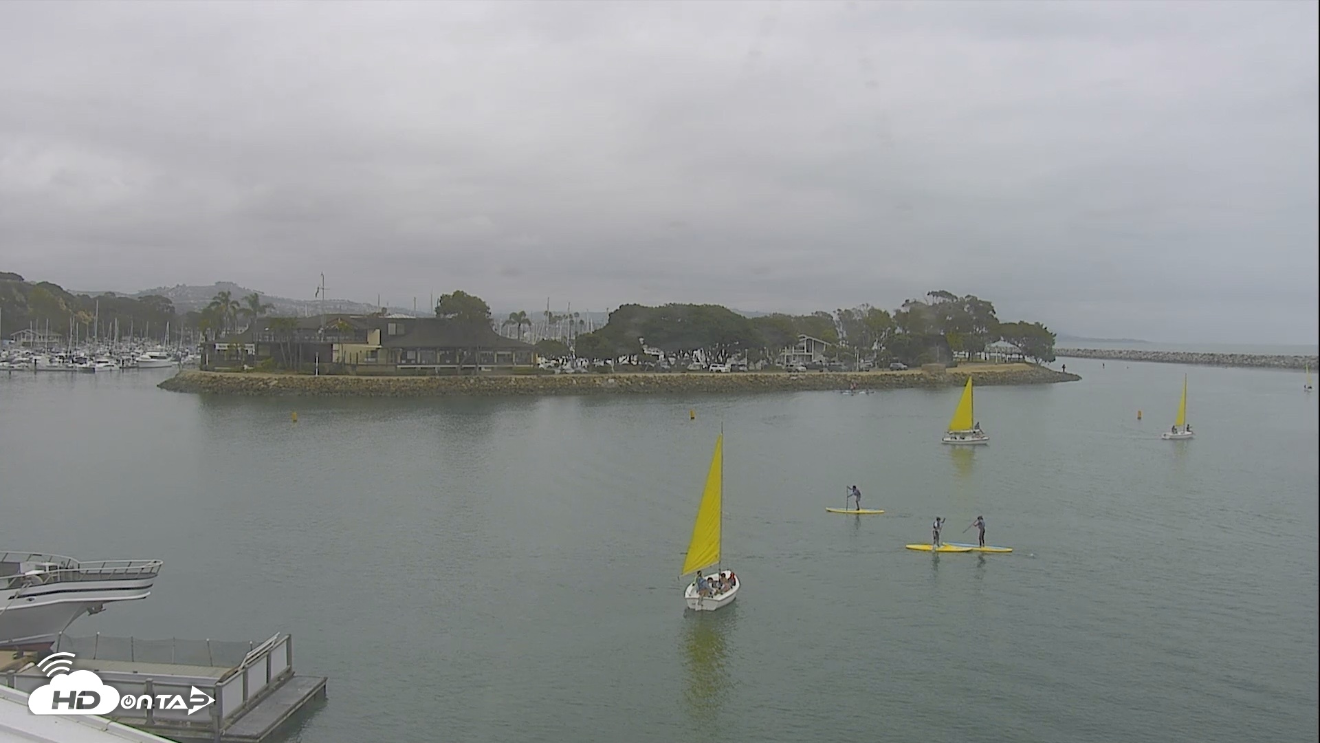 Snapshot of Dana Point Harbor Laguna Cliffs Resort Live Webcam taken Jul 2, 2026, 9:38am PDT