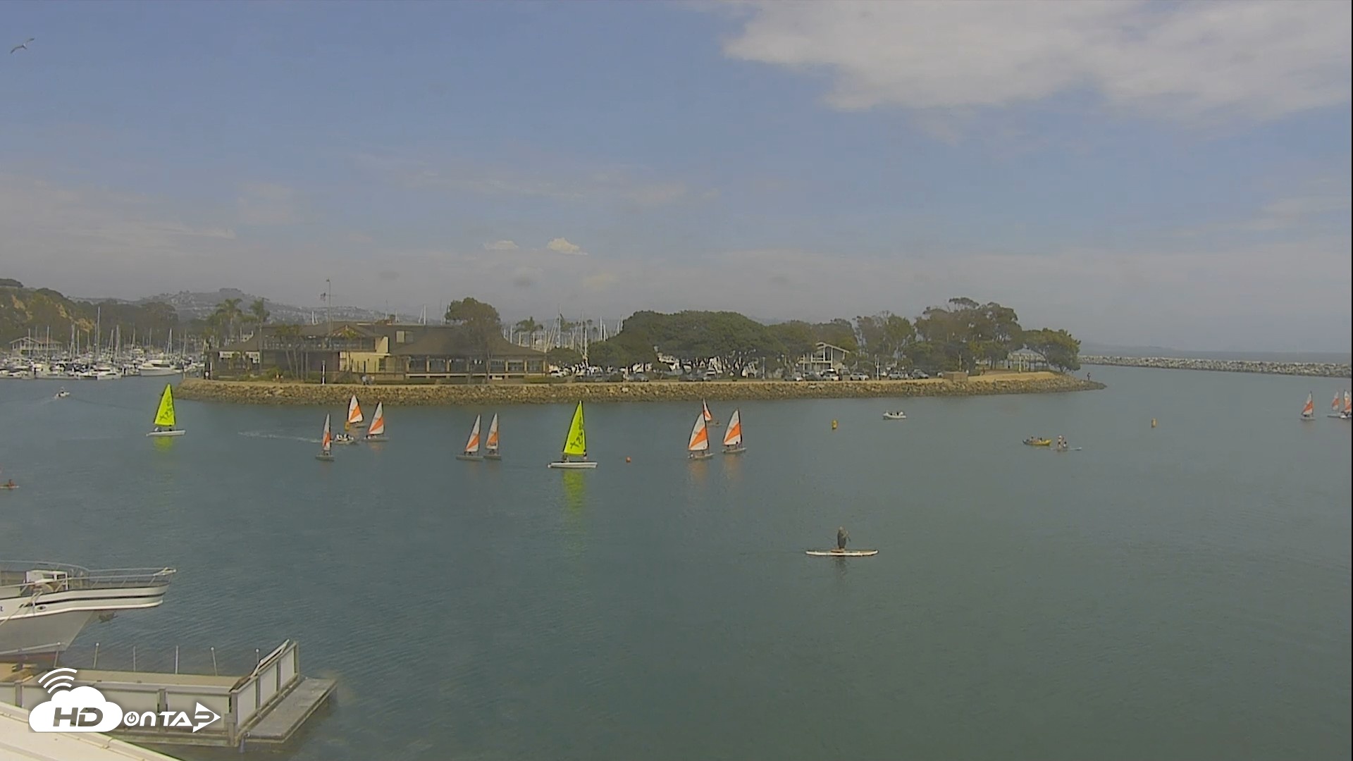 Snapshot of Dana Point Harbor Laguna Cliffs Resort Live Webcam taken Jul 13, 2026, 2:56pm PDT