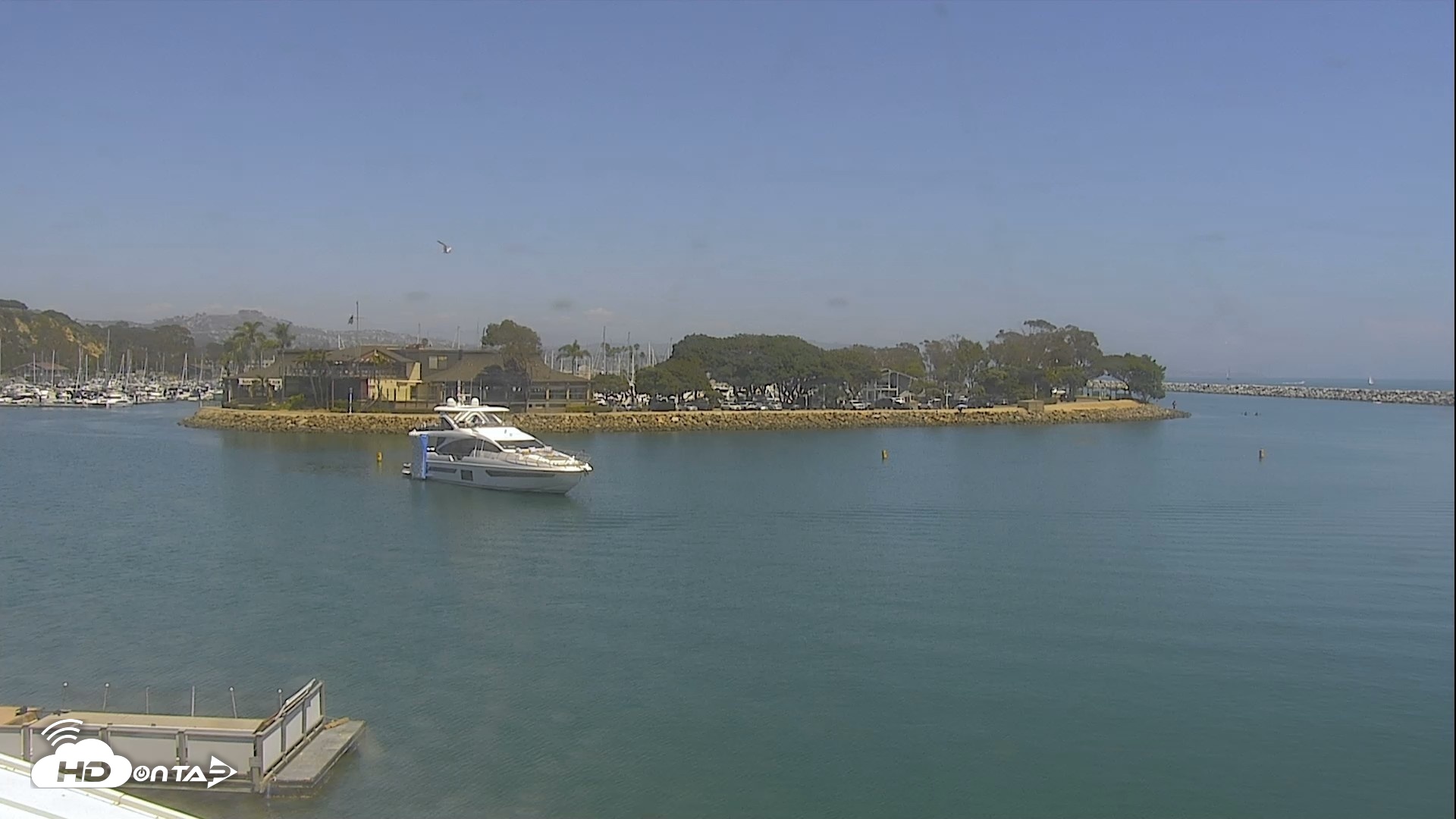 Snapshot of Dana Point Harbor Laguna Cliffs Resort Live Webcam taken Jul 15, 2026, 2:08pm PDT