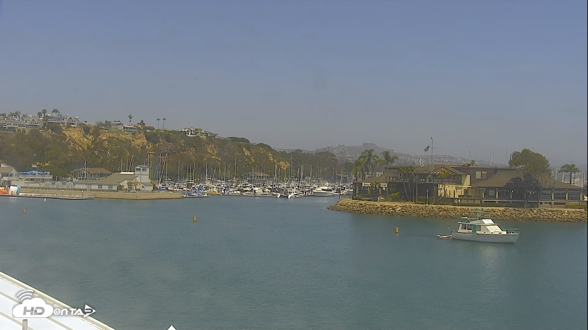 Snapshot of Dana Point Harbor Laguna Cliffs Resort Live Webcam taken Jun 1, 2026, 2:00pm PDT