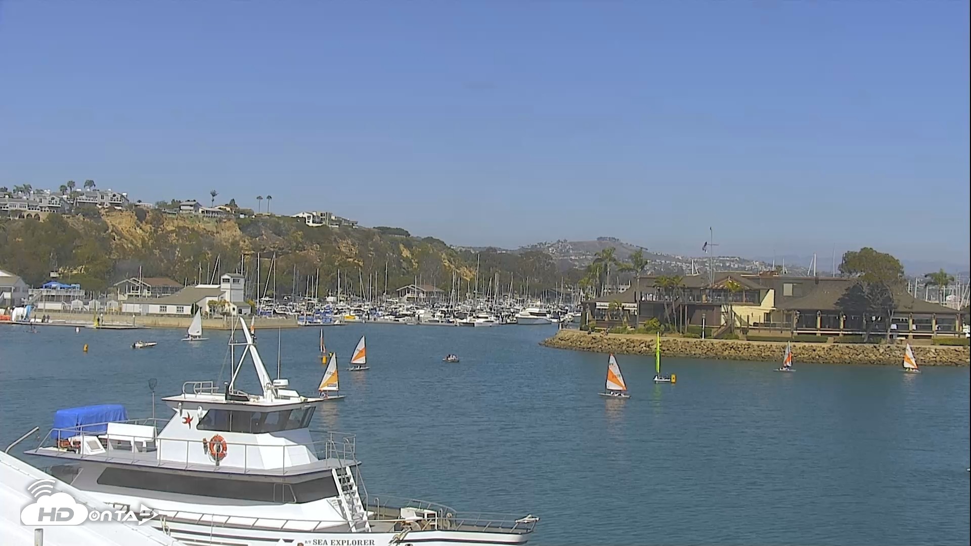 Snapshot of Dana Point Harbor Laguna Cliffs Resort Live Webcam taken Jun 25, 2026, 3:23pm PDT