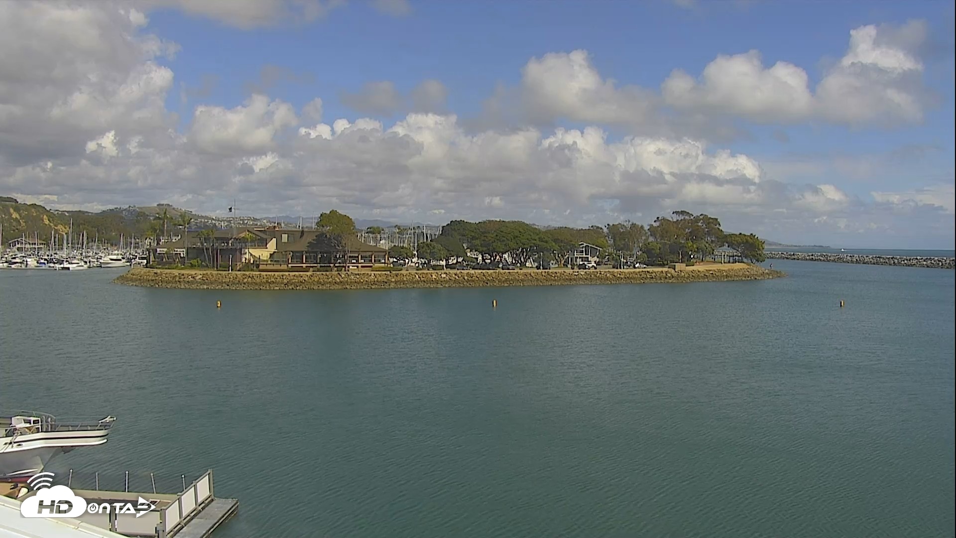Snapshot of Dana Point Harbor Laguna Cliffs Resort Live Webcam taken Apr 13, 2026, 3:08pm PDT