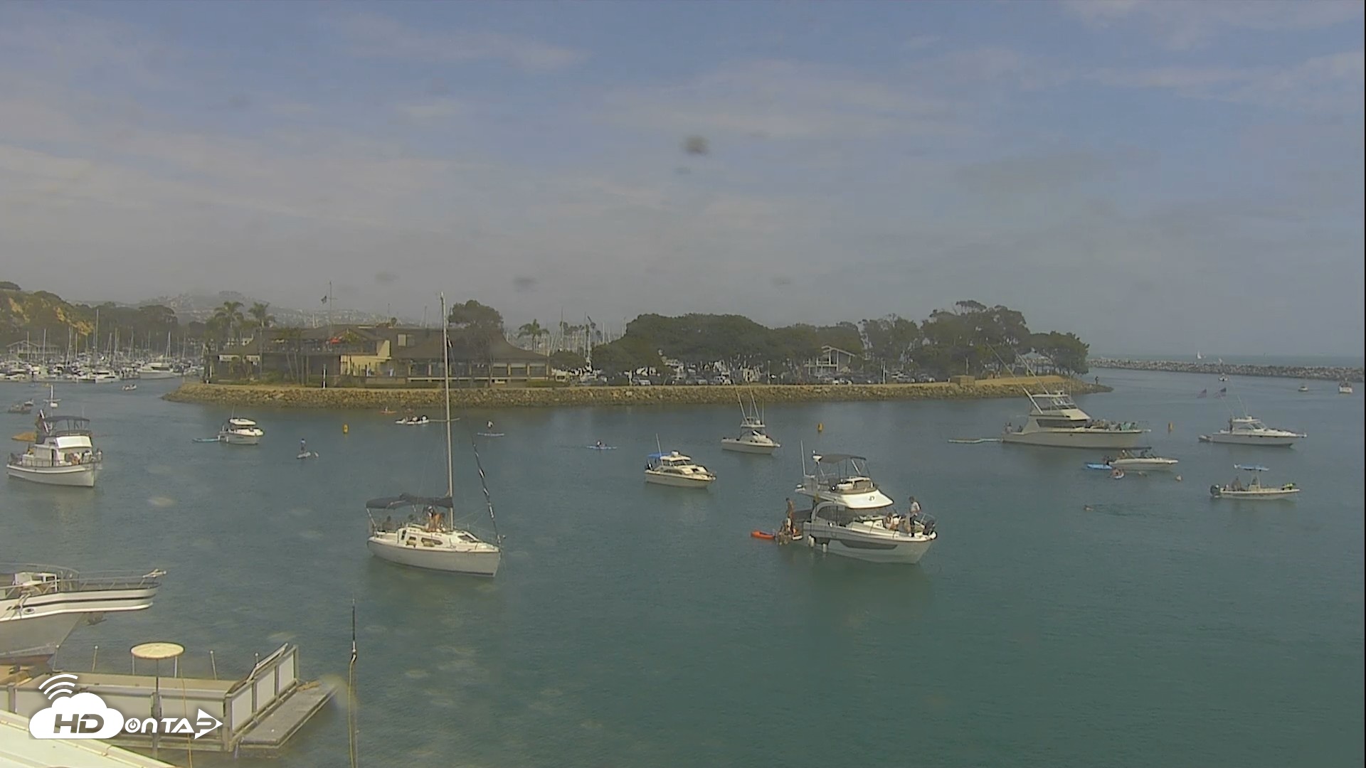 Snapshot of Dana Point Harbor Laguna Cliffs Resort Live Webcam taken Jul 26, 2026, 2:46pm PDT