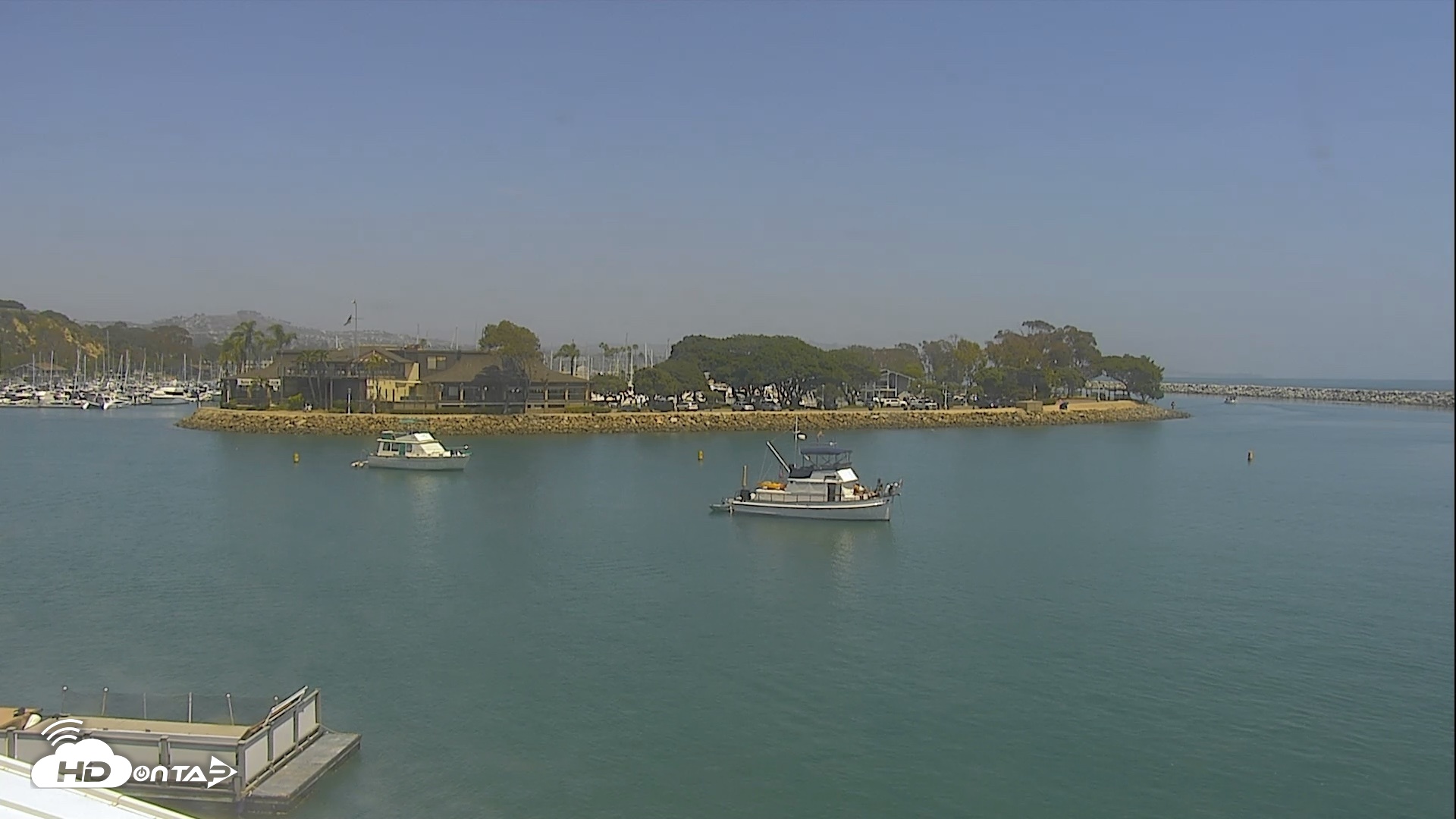 Snapshot of Dana Point Harbor Laguna Cliffs Resort Live Webcam taken Jun 1, 2026, 2:00pm PDT