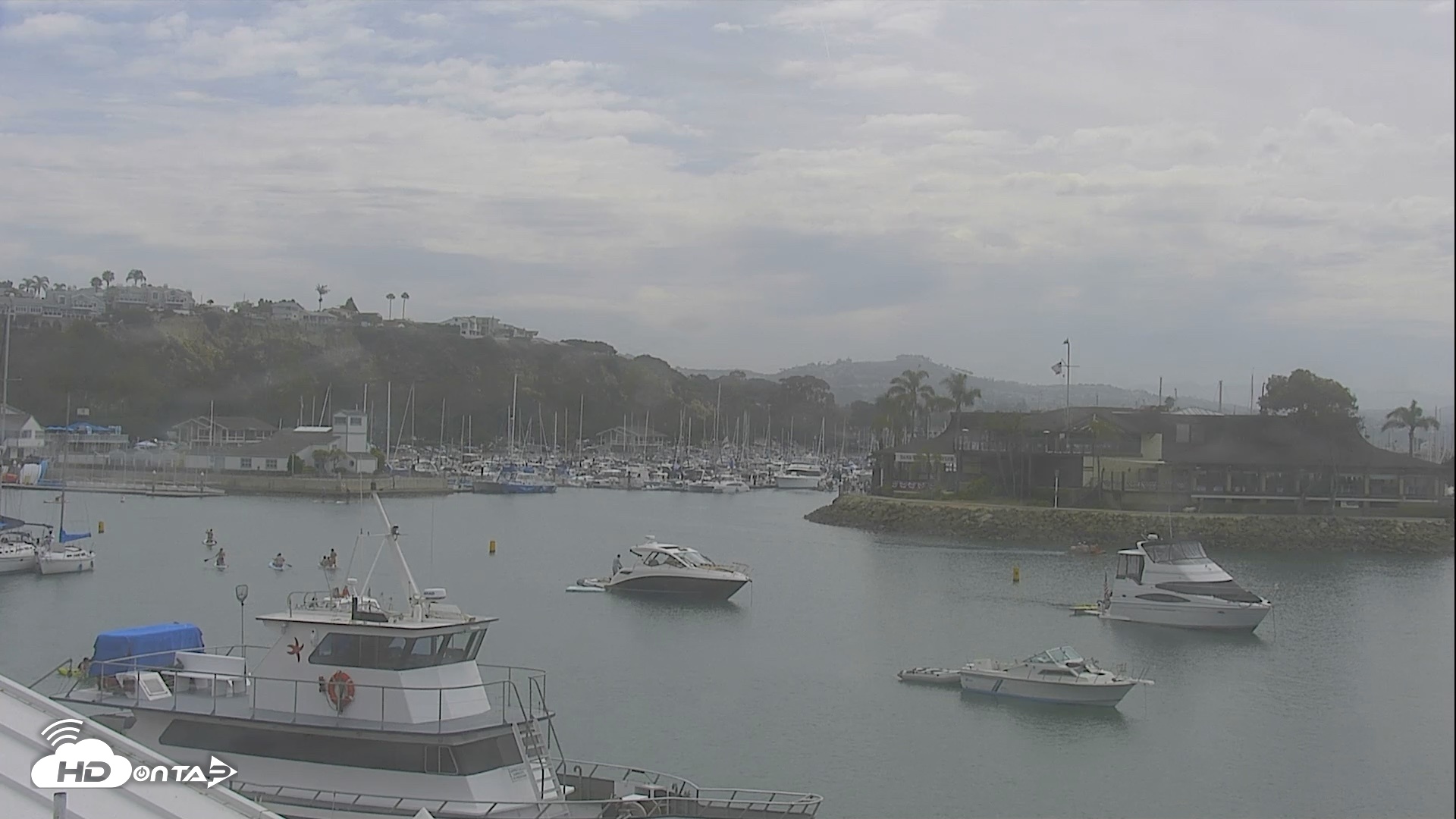 Snapshot of Dana Point Harbor Laguna Cliffs Resort Live Webcam taken Jul 4, 2026, 10:15am PDT