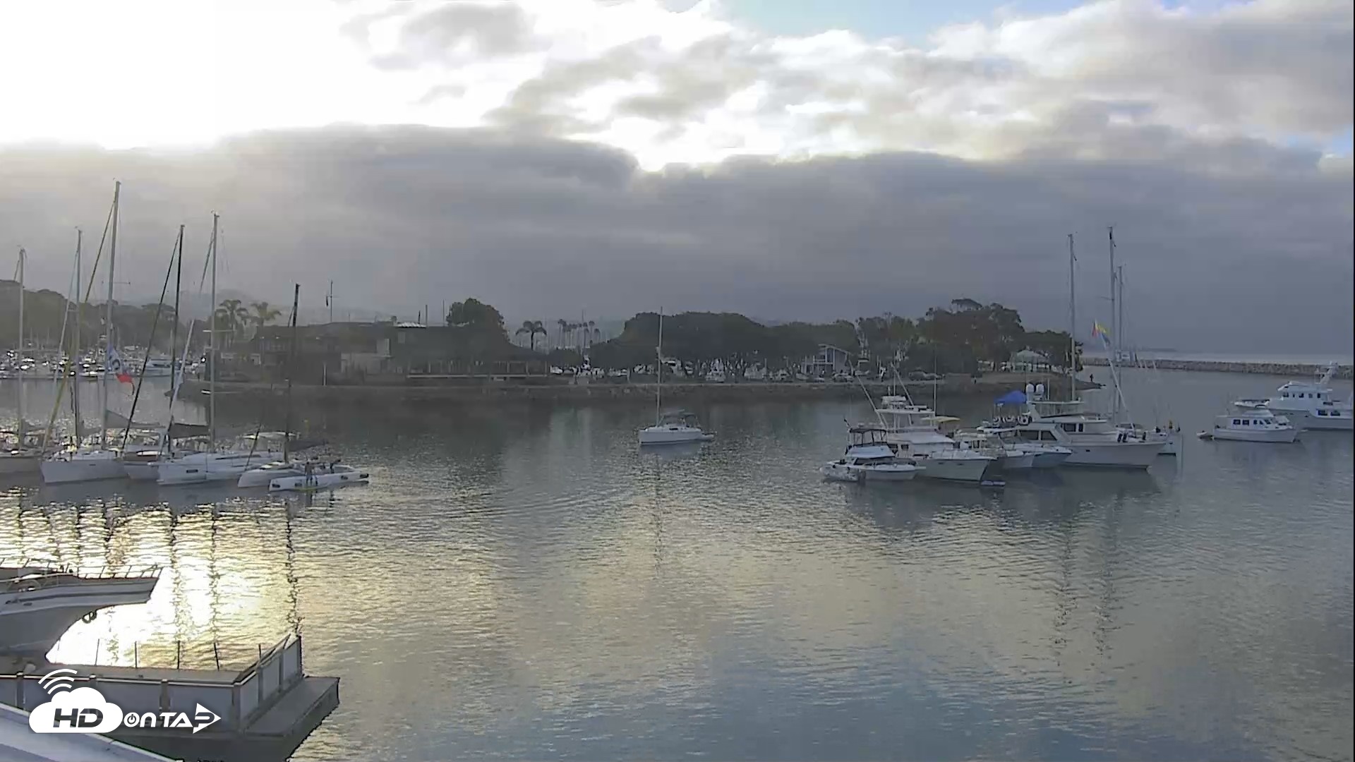 Snapshot of Dana Point Harbor Laguna Cliffs Resort Live Webcam taken May 25, 2026, 7:13am PDT