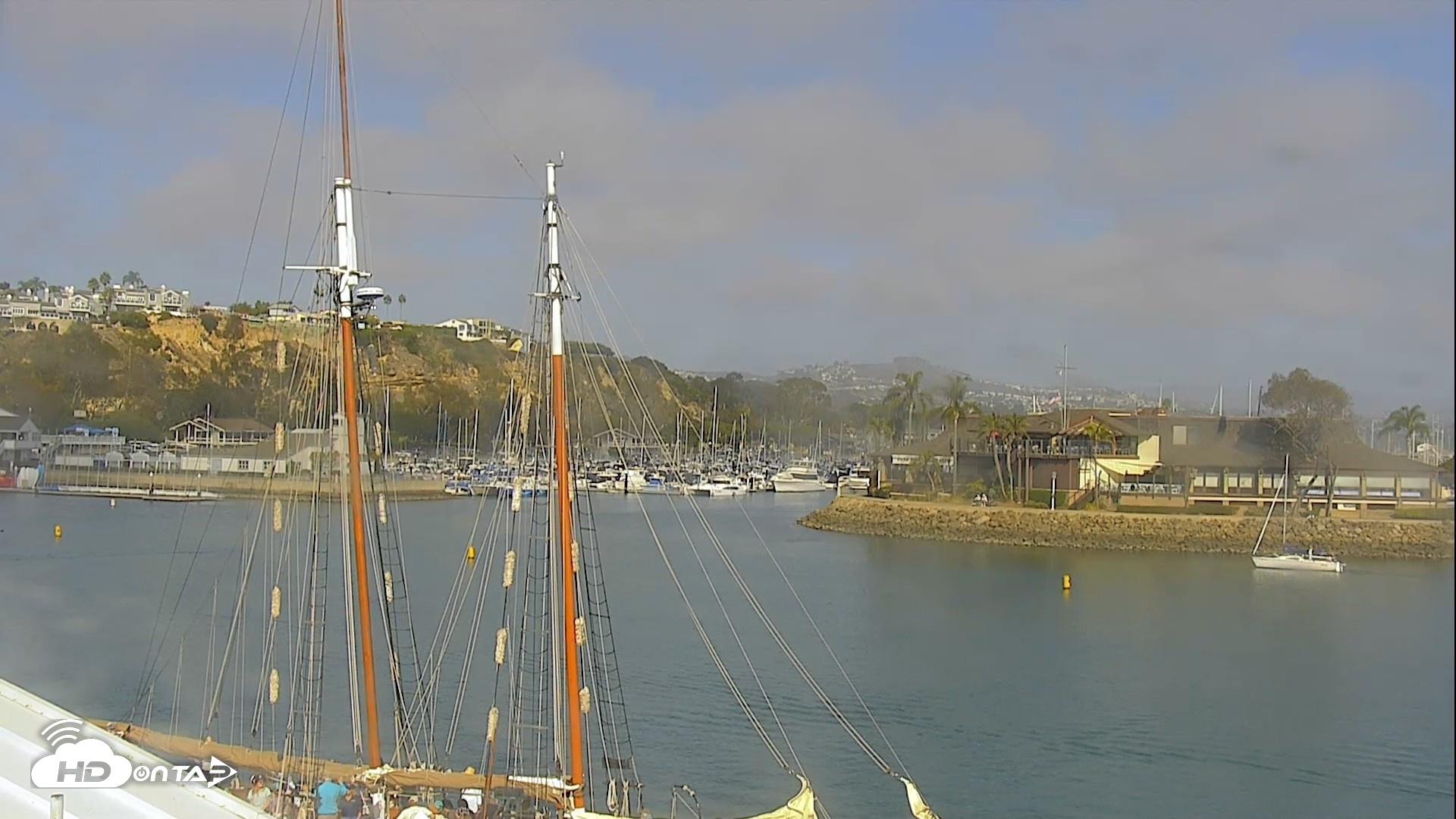 Snapshot of Dana Point Harbor Laguna Cliffs Resort Live Webcam taken Sep 11, 2026, 4:07pm PDT