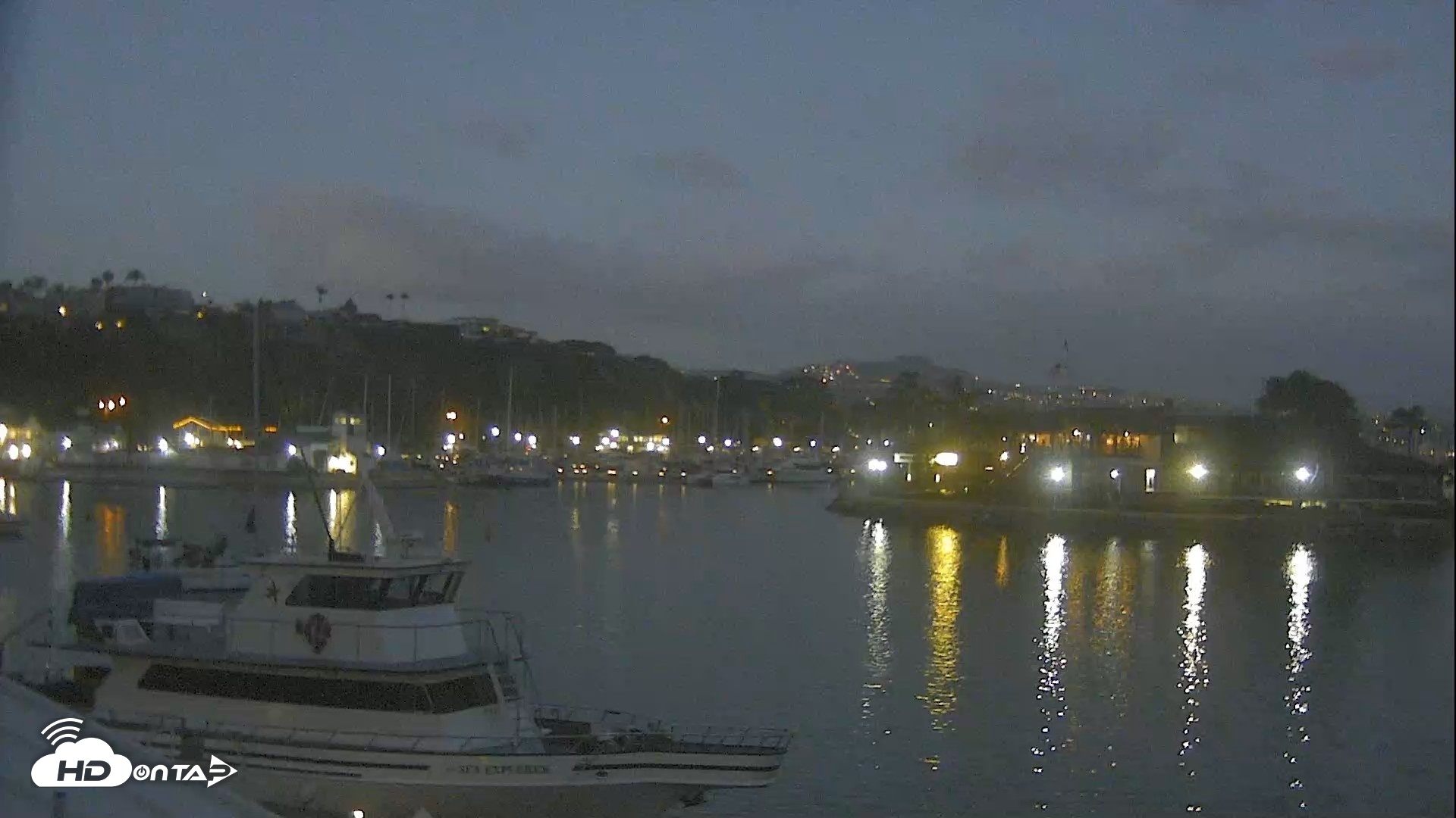 Snapshot of Dana Point Harbor Laguna Cliffs Resort Live Webcam taken Jun 28, 2026, 8:35pm PDT