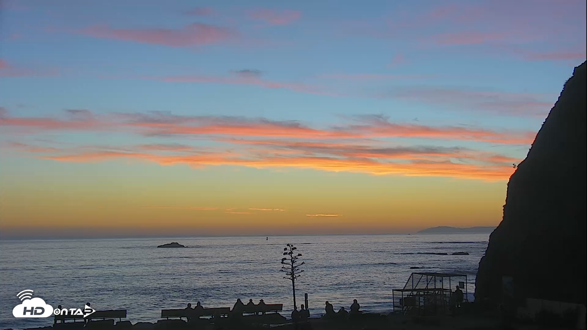 Snapshot of Dana Point Harbor Laguna Cliffs Resort Live Webcam taken Jan 16, 2026, 5:24pm PST