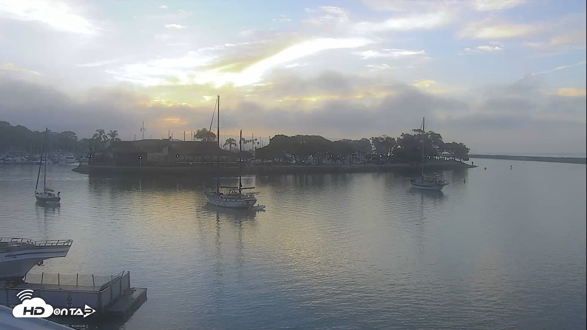 Snapshot of Dana Point Harbor Laguna Cliffs Resort Live Webcam taken Sep 26, 2026, 6:47am PDT