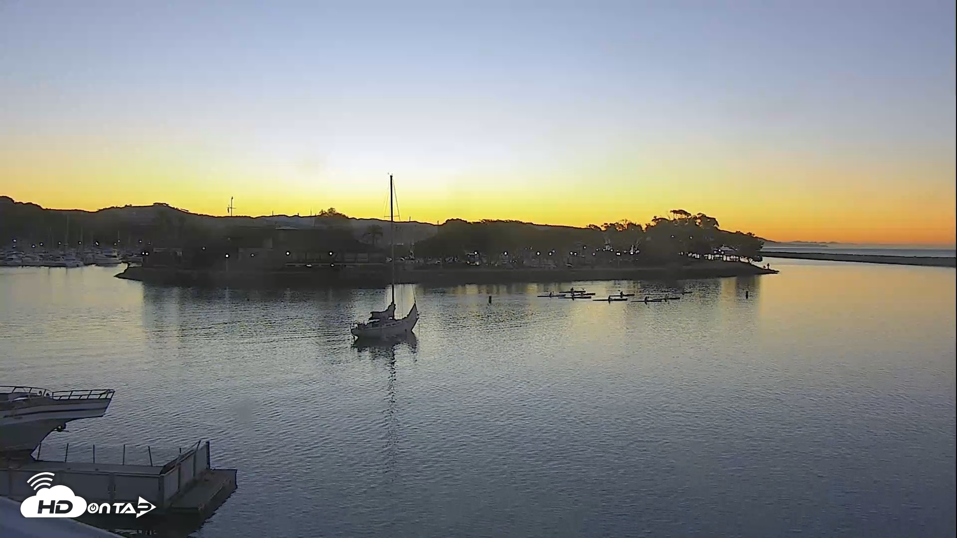 Snapshot of Dana Point Harbor Laguna Cliffs Resort Live Webcam taken Oct 15, 2026, 6:49am PDT