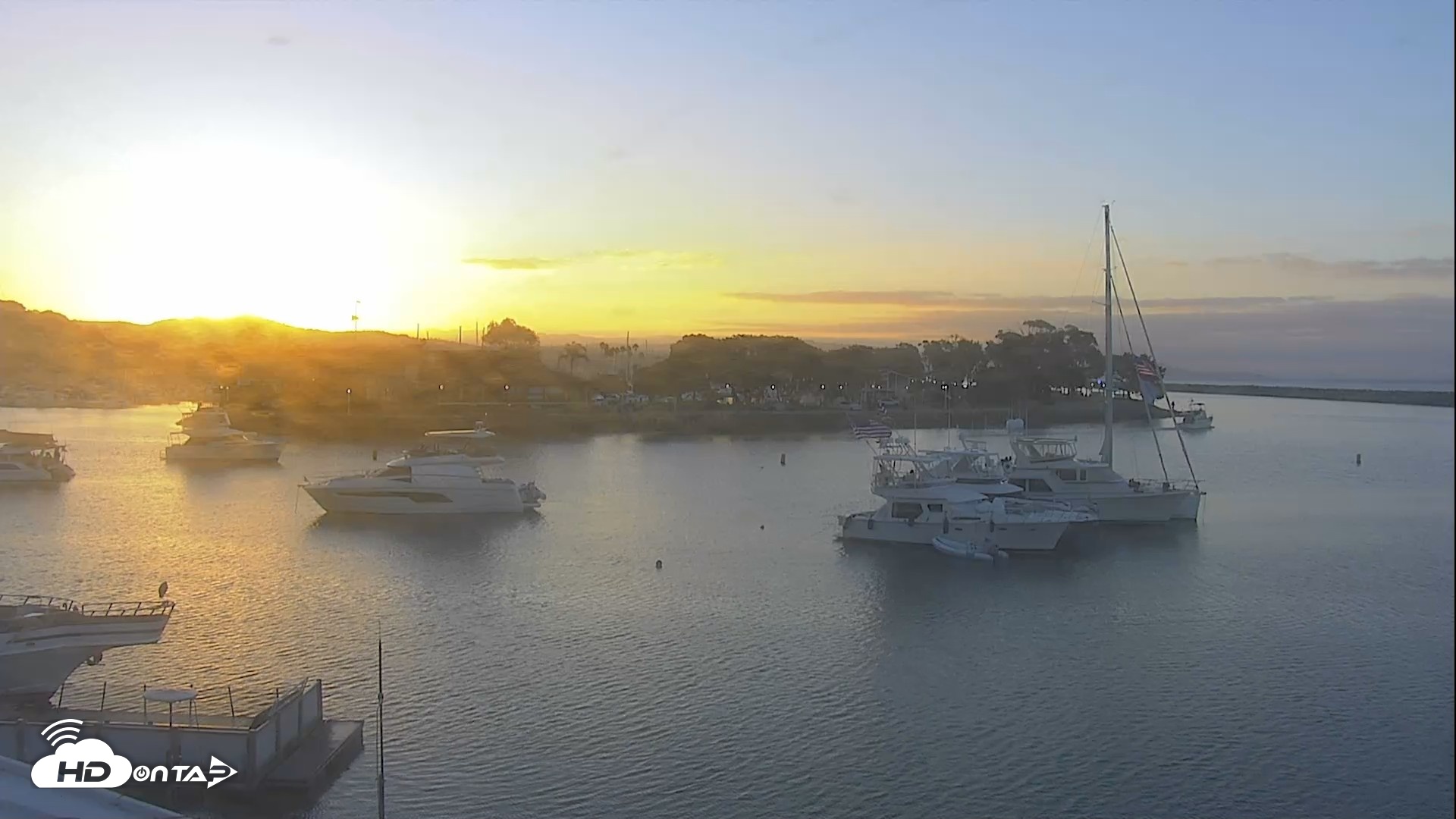 Snapshot of Dana Point Harbor Laguna Cliffs Resort Live Webcam taken Sep 4, 2026, 6:38am PDT