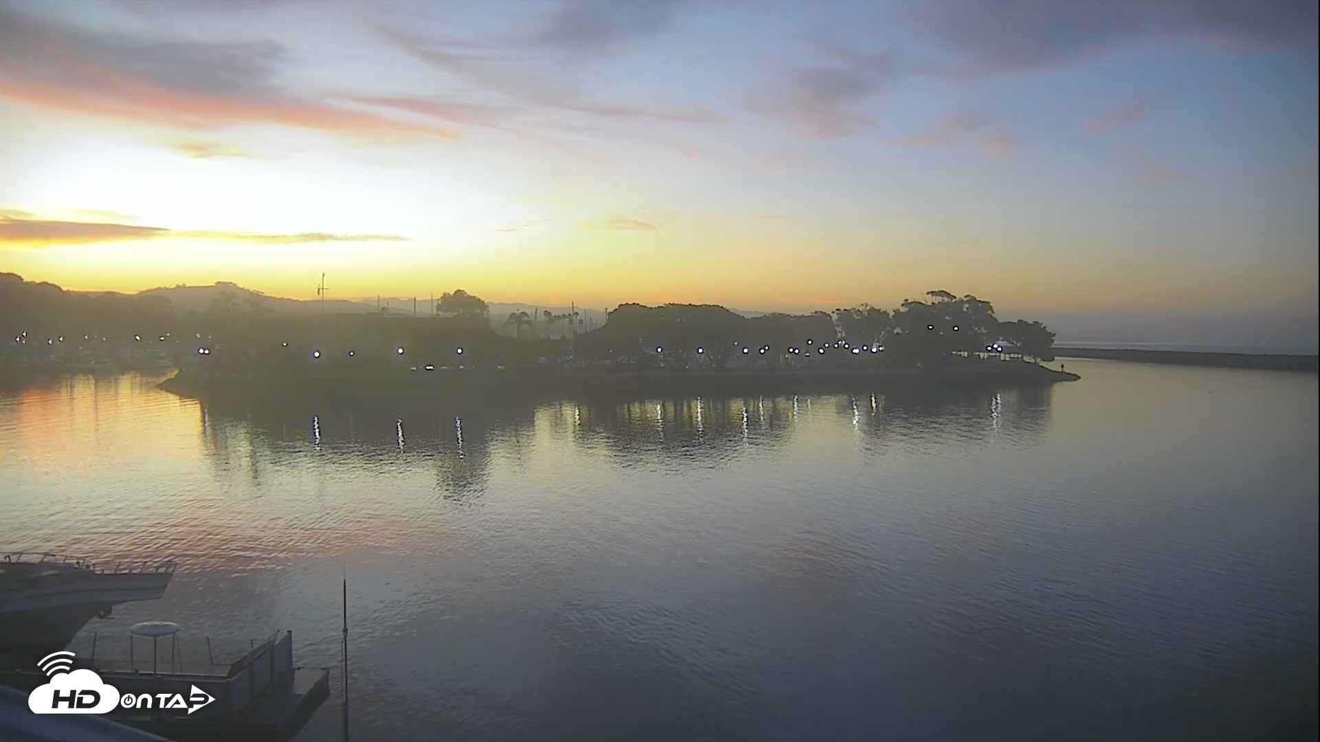 Snapshot of Dana Point Harbor Laguna Cliffs Resort Live Webcam taken Aug 18, 2026, 6:00am PDT