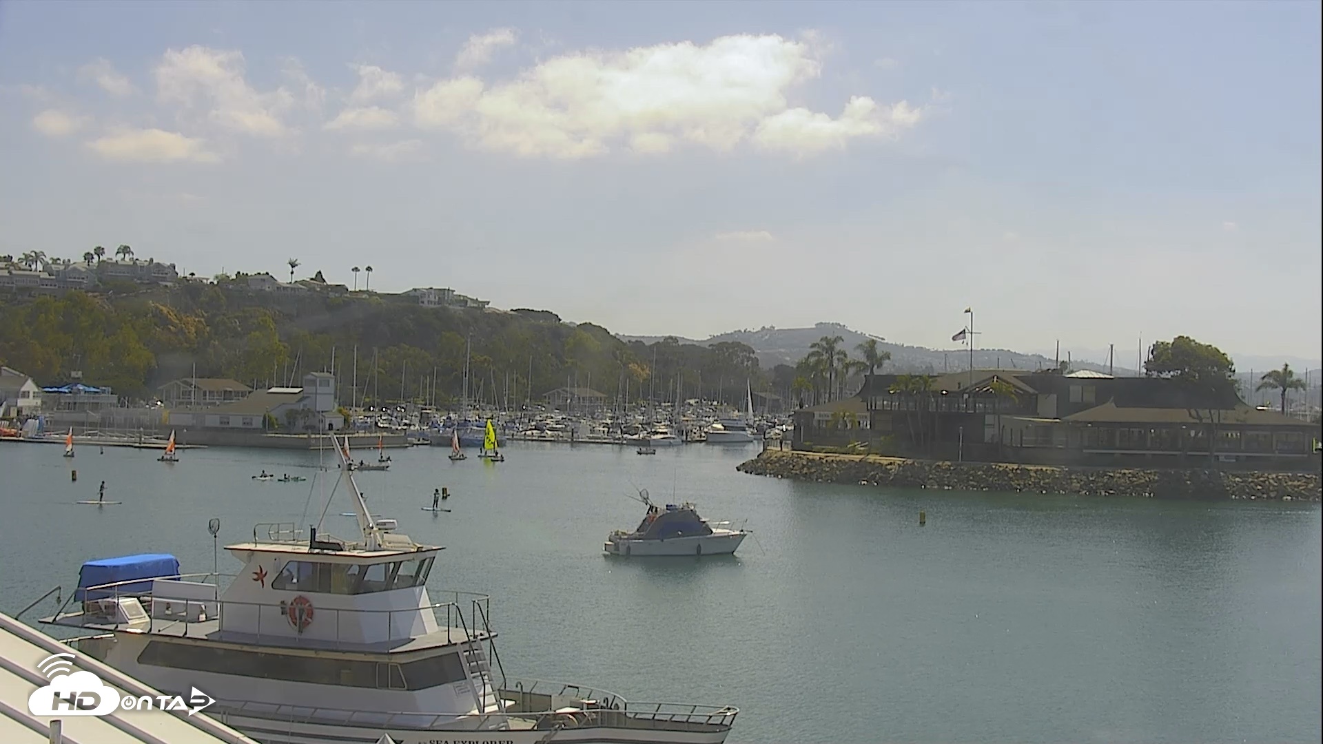Snapshot of Dana Point Harbor Laguna Cliffs Resort Live Webcam taken Jun 26, 2026, 9:56am PDT