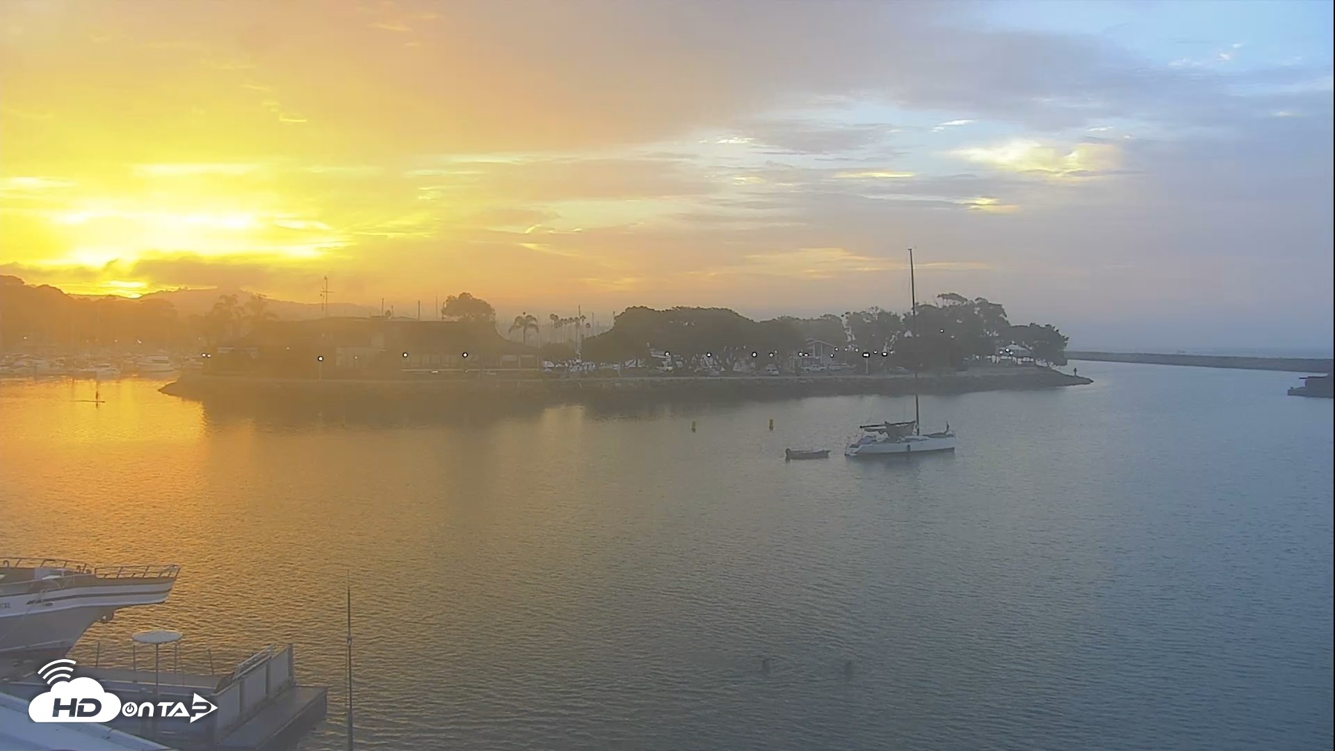 Snapshot of Dana Point Harbor Laguna Cliffs Resort Live Webcam taken Aug 27, 2026, 6:30am PDT