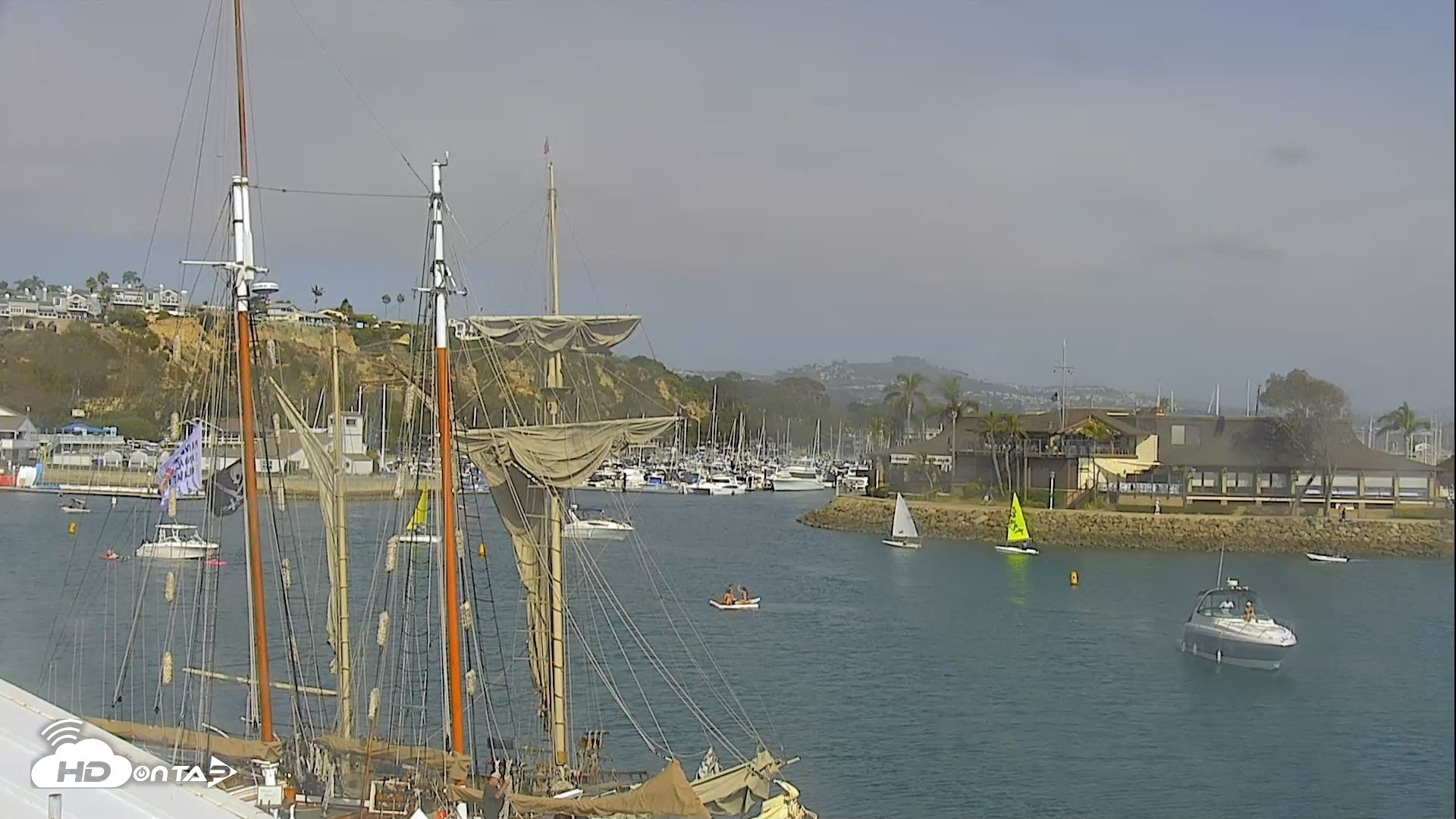 Snapshot of Dana Point Harbor Laguna Cliffs Resort Live Webcam taken Sep 12, 2026, 3:31pm PDT