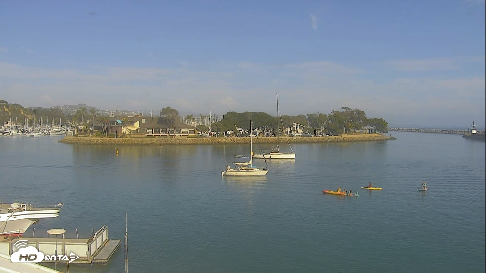 Snapshot of Dana Point Harbor Laguna Cliffs Resort Live Webcam taken Aug 26, 2026, 4:45pm PDT